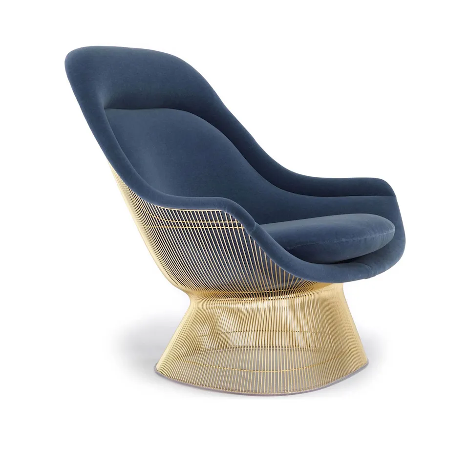 Platner Easy Chair - 18k guld