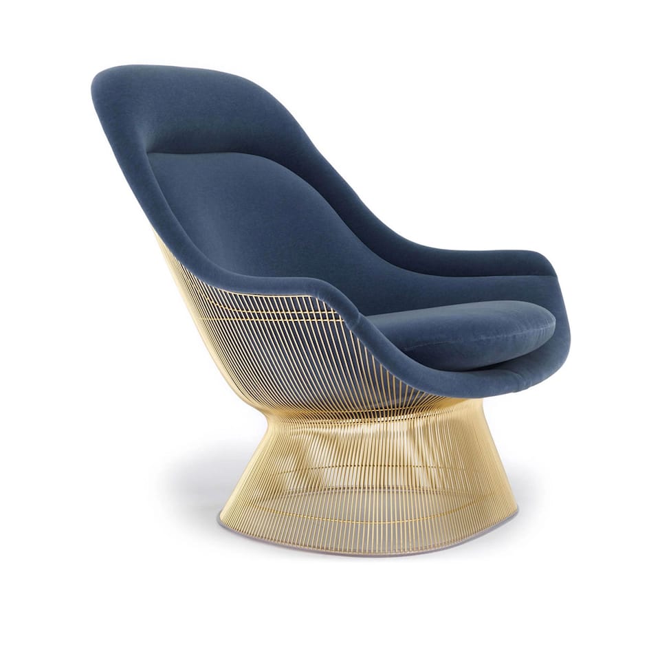 Platner Easy Chair - 18k guld