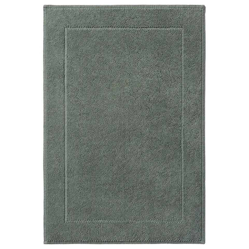 Portofino Grey/Green bath mat