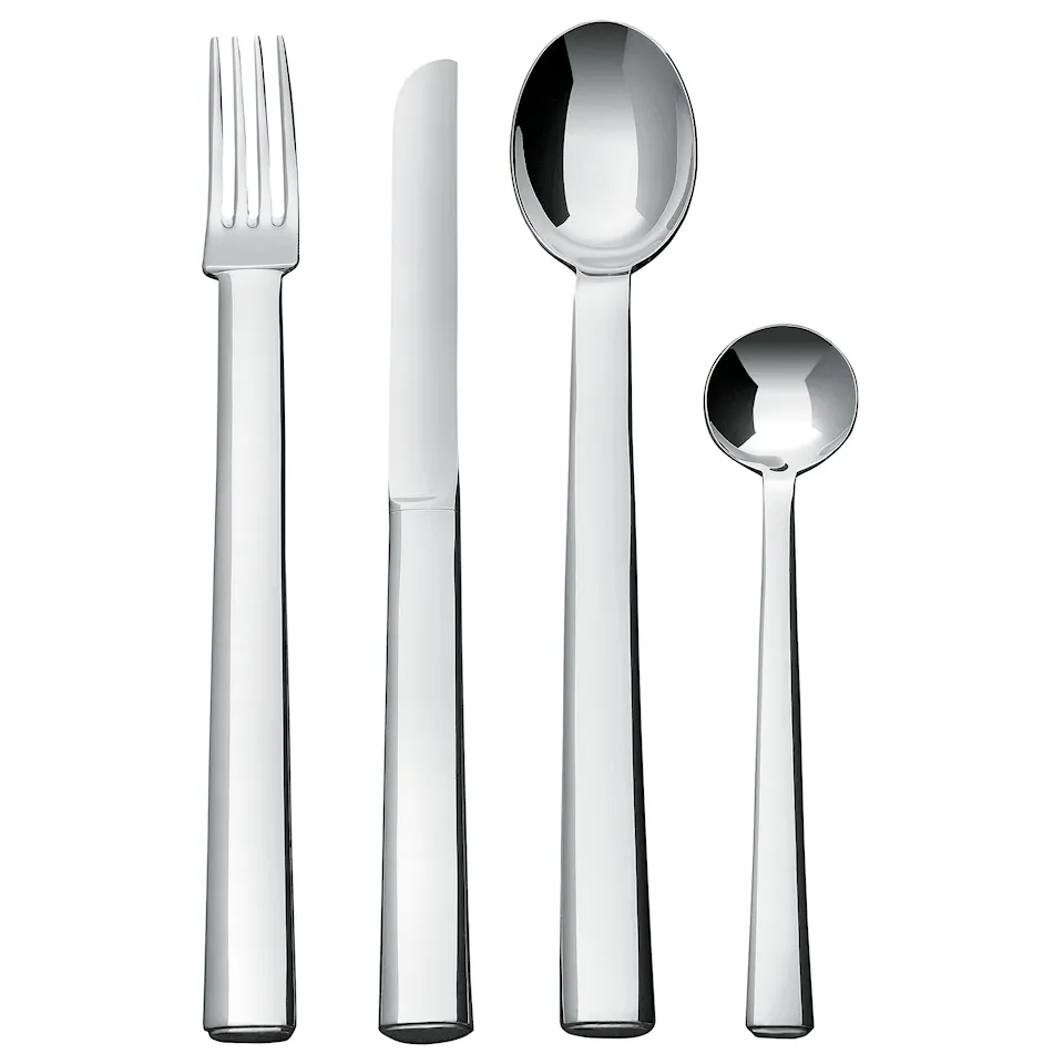 Rundes Modell Cutlery Set 24 Pieces