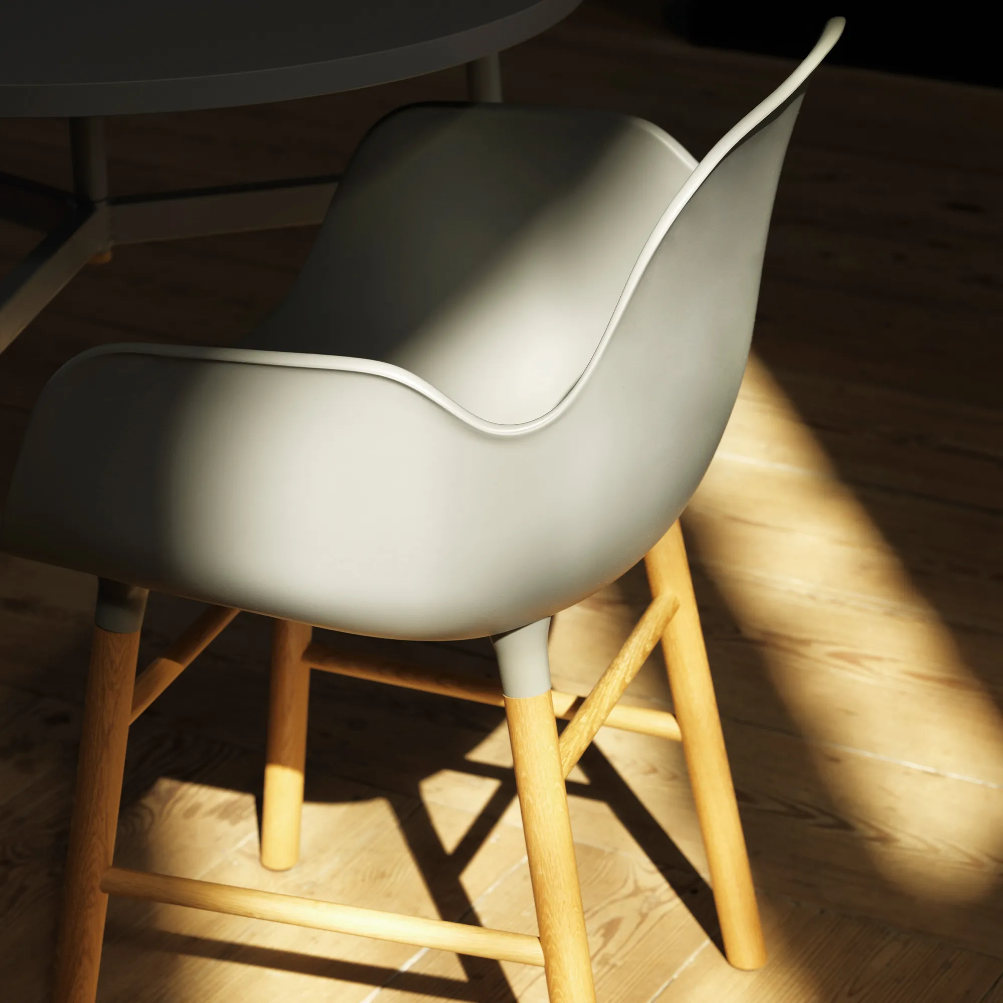 Form Armchair Black Oak - 4