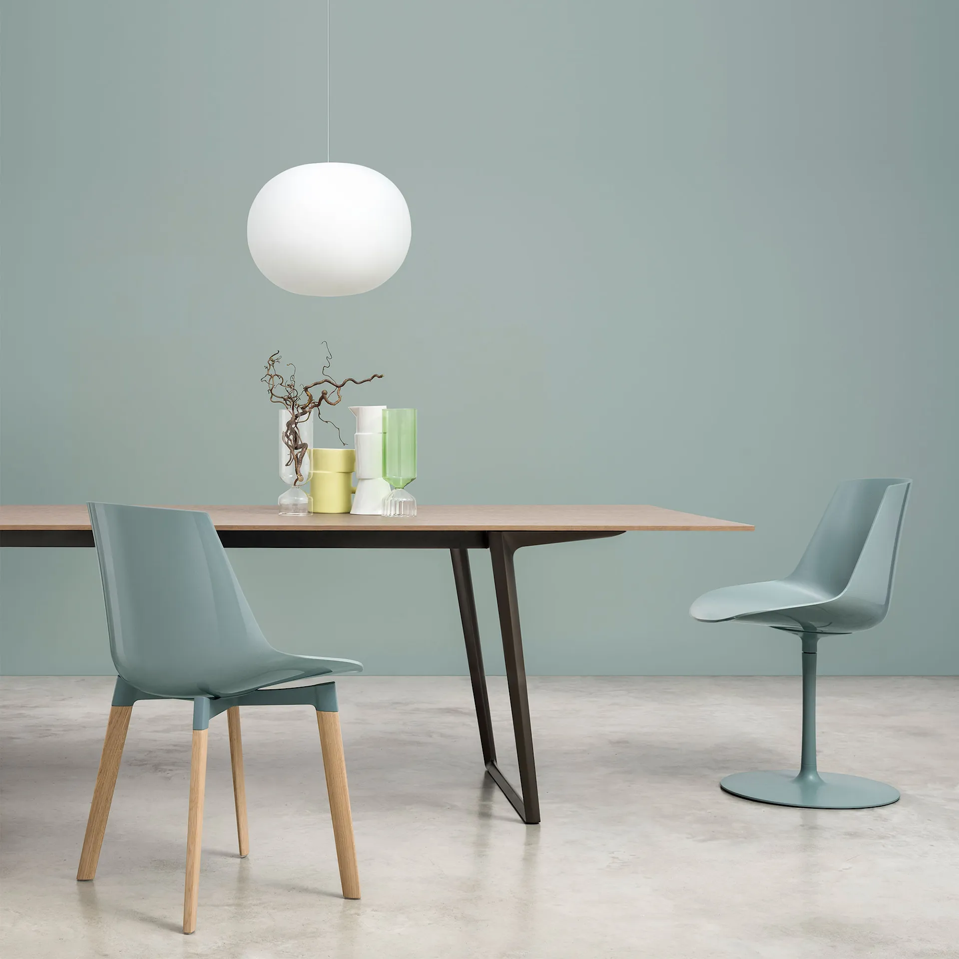 Flow Chair Color Mass-Pigmented - MDF Italia - NO GA