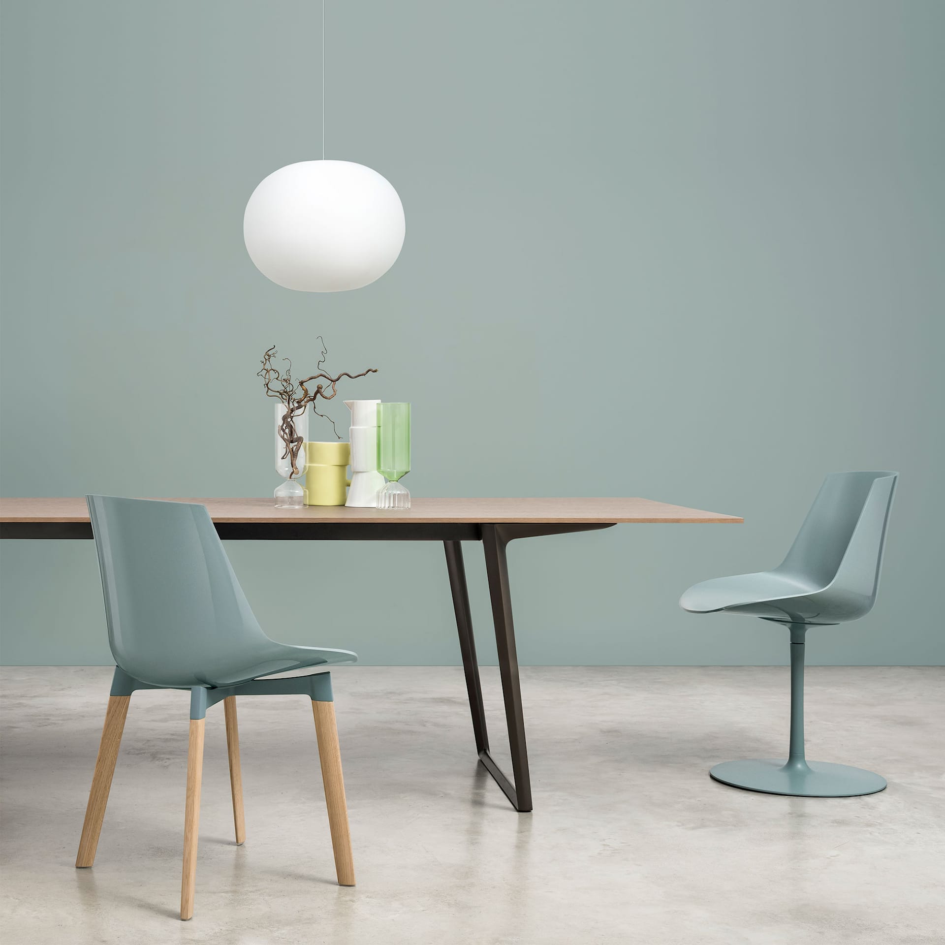 Flow Chair Color Mass-Pigmented - MDF Italia - NO GA