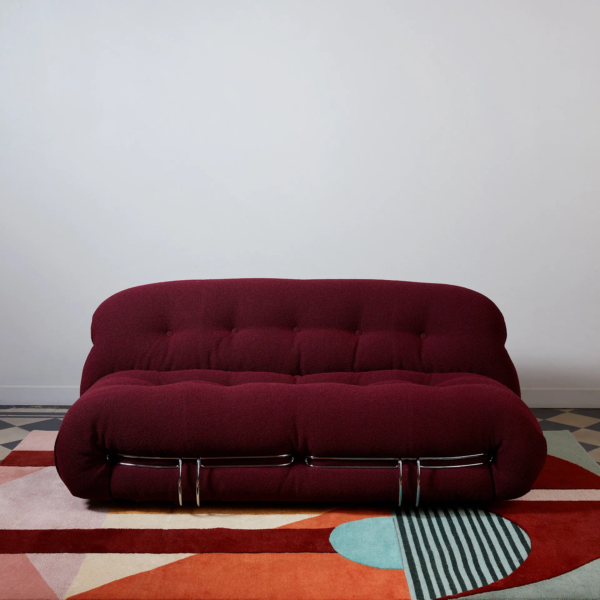 Soriana 2-seater Sofa - Cassina - Afra & Tobia Scarpa - NO GA