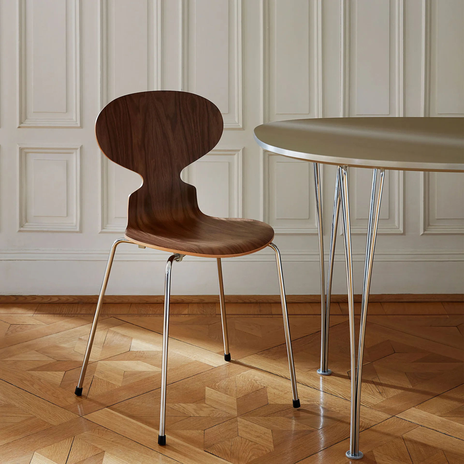 3100 Ant 4 Legs Wood veneer - Fritz Hansen - Arne Jacobsen - NO GA