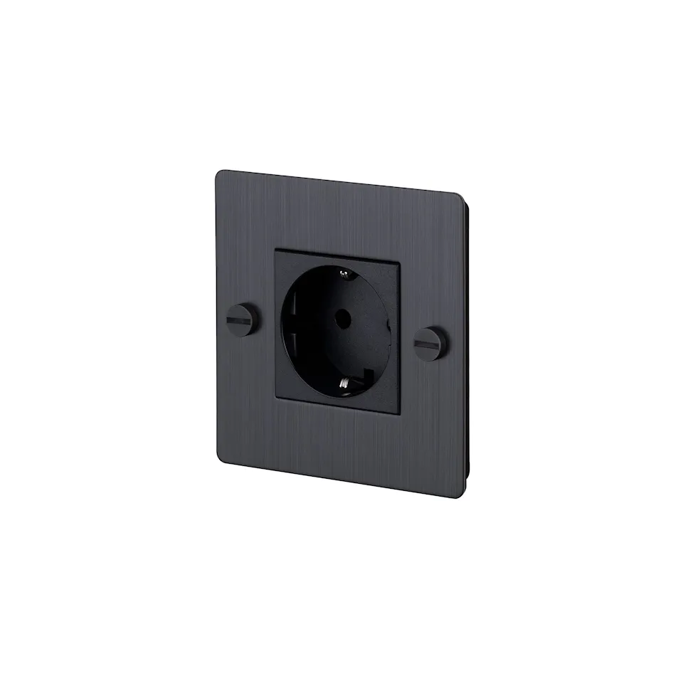 EU 1G Socket Schuko Type F