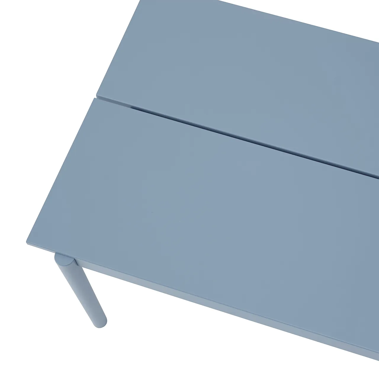 Linear Steel Table 200 cm Pale Blue