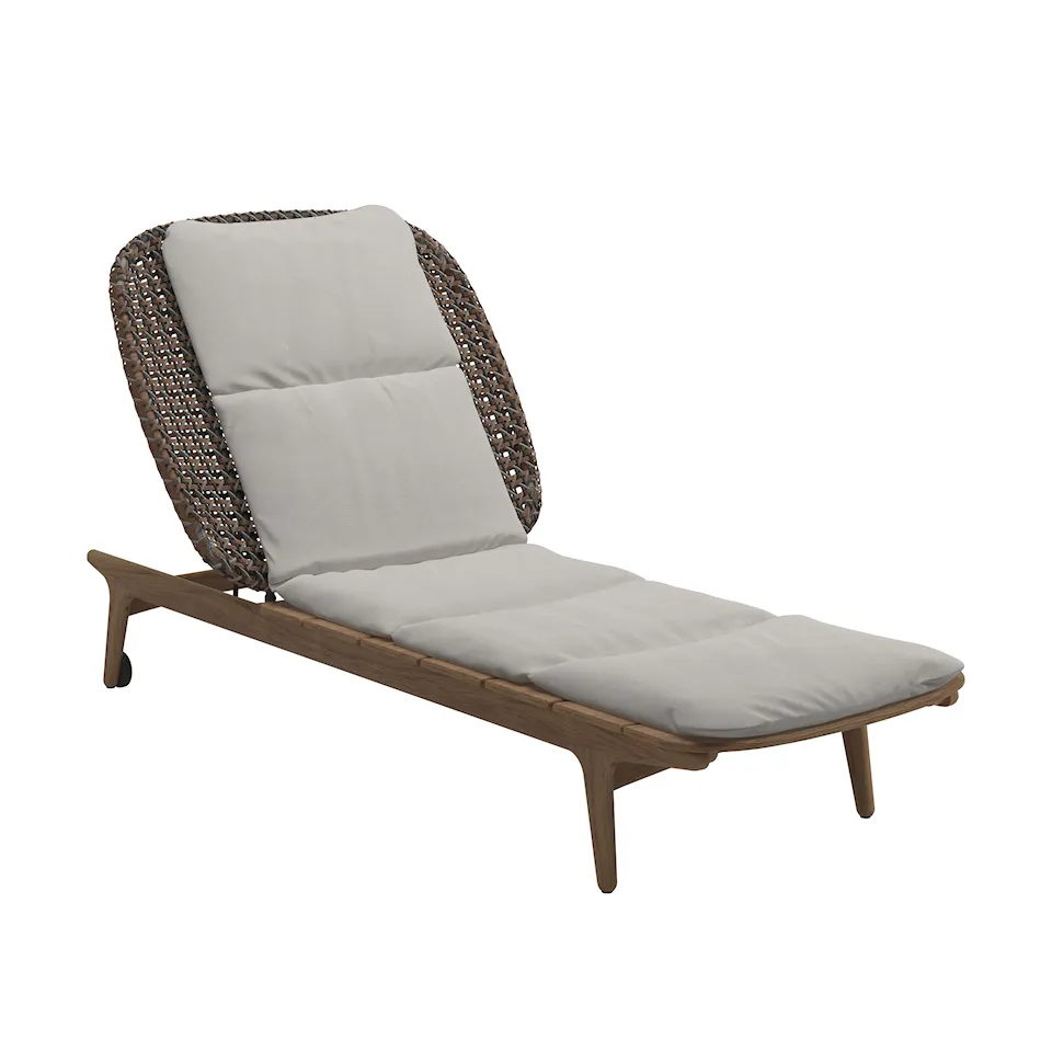 Kay Lounger, Frame Brindle, Cat.B Blend Linen