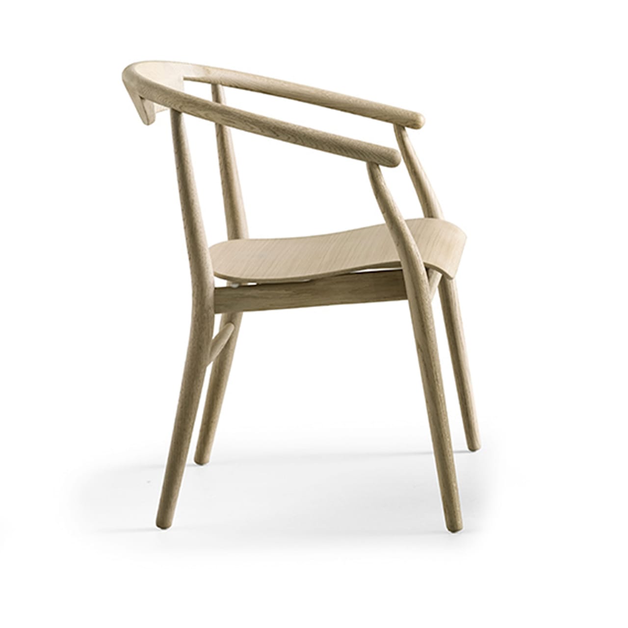 Jens Armchair - Wooden Seat