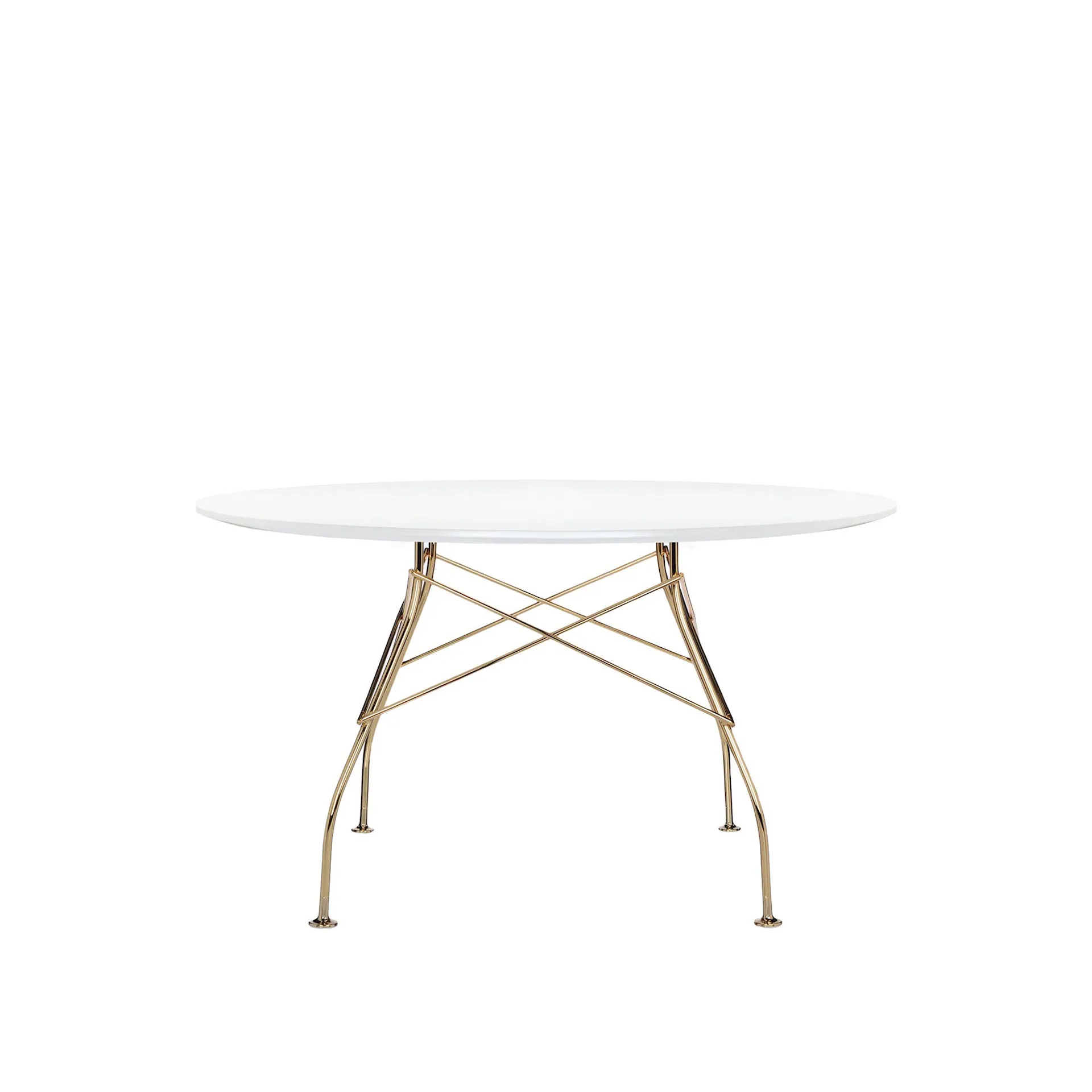 Glossy Round Table - Kartell - Antonio Citterio - NO GA