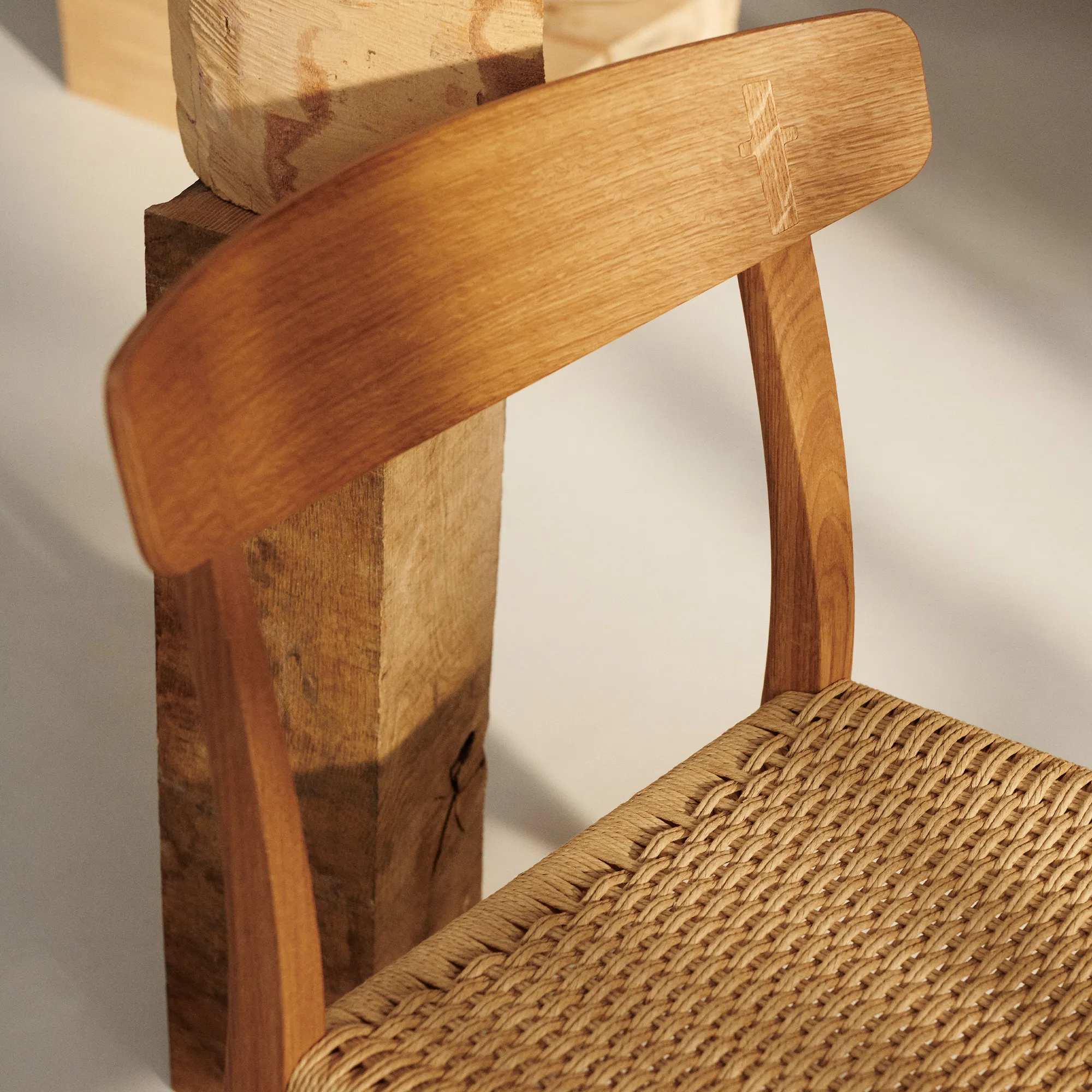 CH338 dining table & CH23 dining chair 4 pcs - 7
