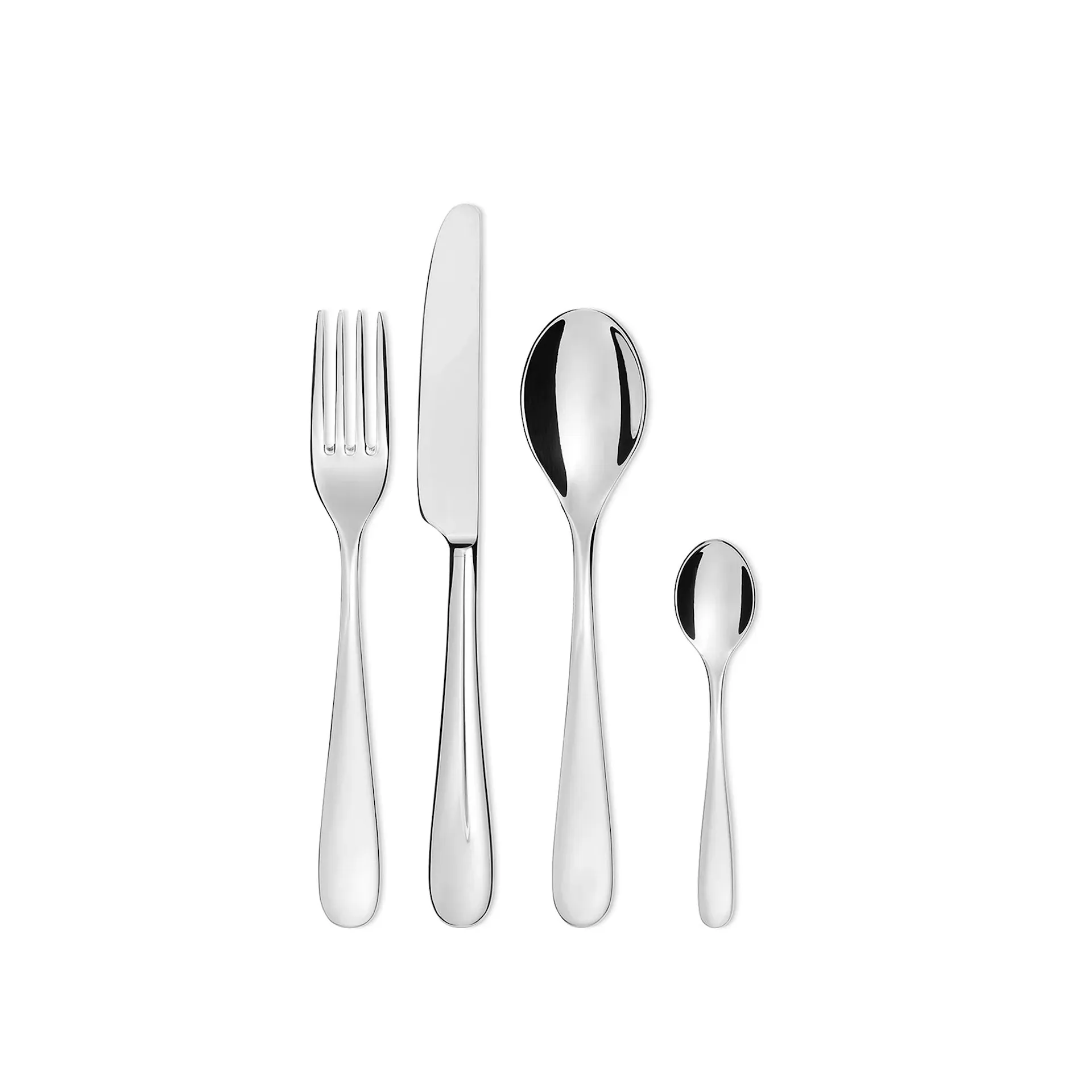 Nuovo Milano 4 Pc Cutlery set - Alessi - Ettore Sottsass - NO GA