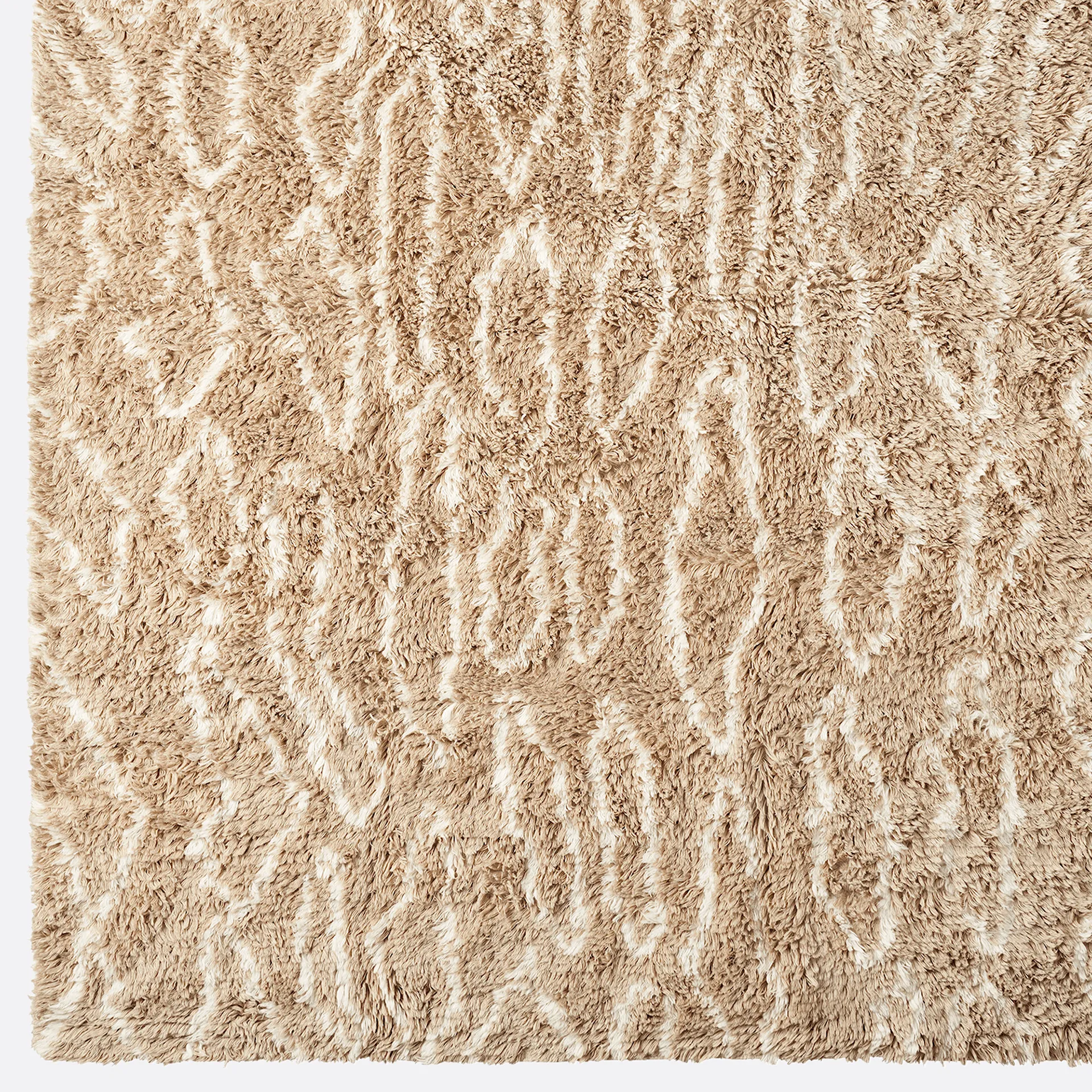 DD Shaggy Leo Rug Beige - Dusty Deco - NO GA