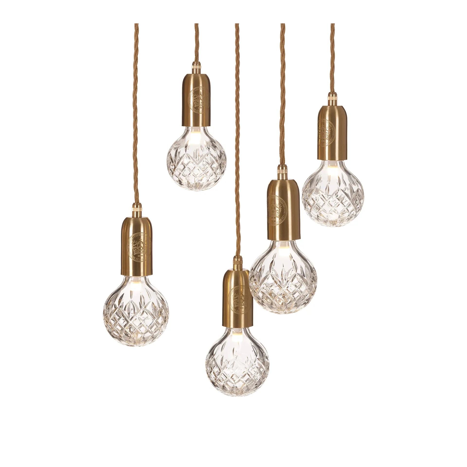 Crystal Bulb Chandelier 5 Piece - Lee Broom - NO GA