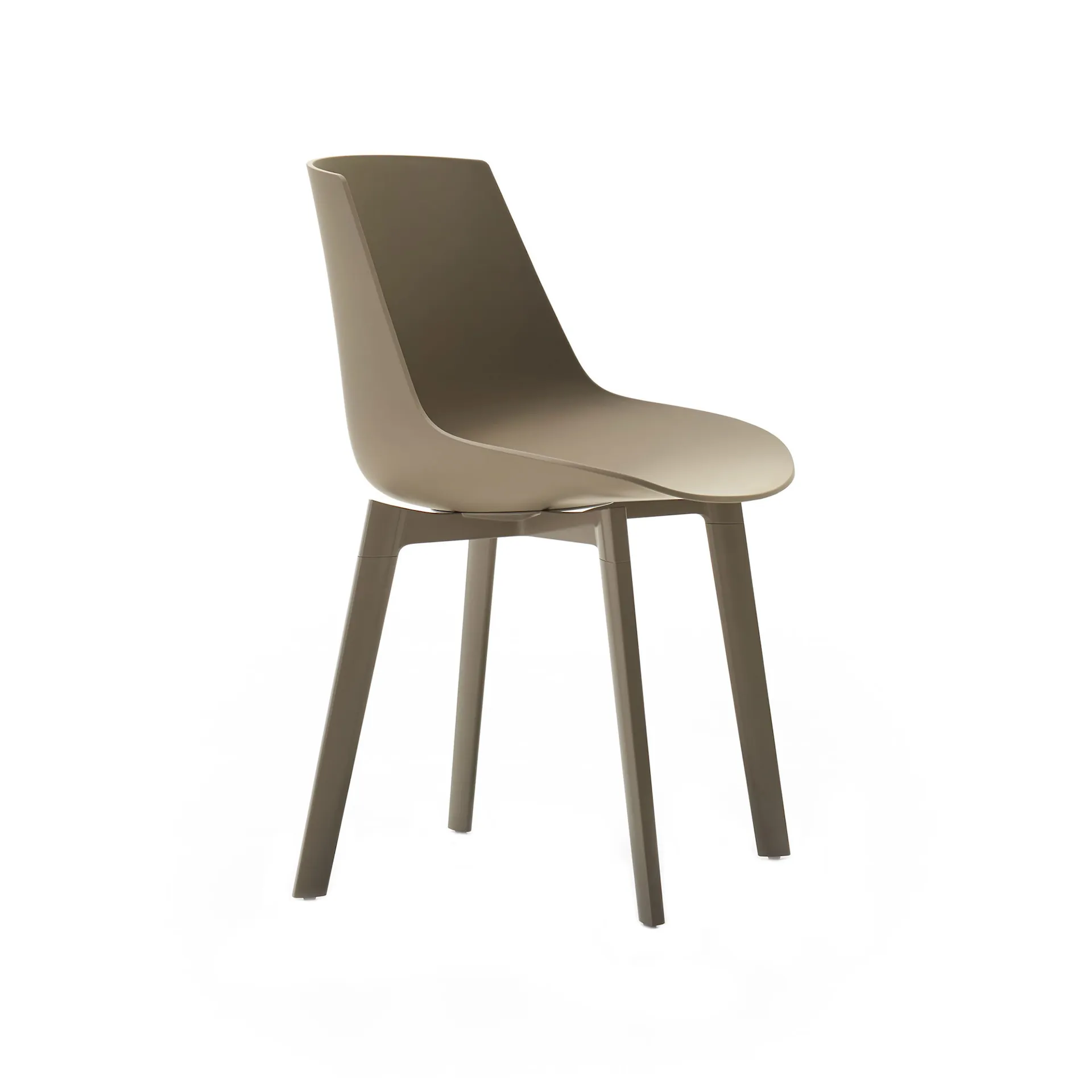 Flow Chair Color Soft Touch Cross Base - MDF Italia - NO GA