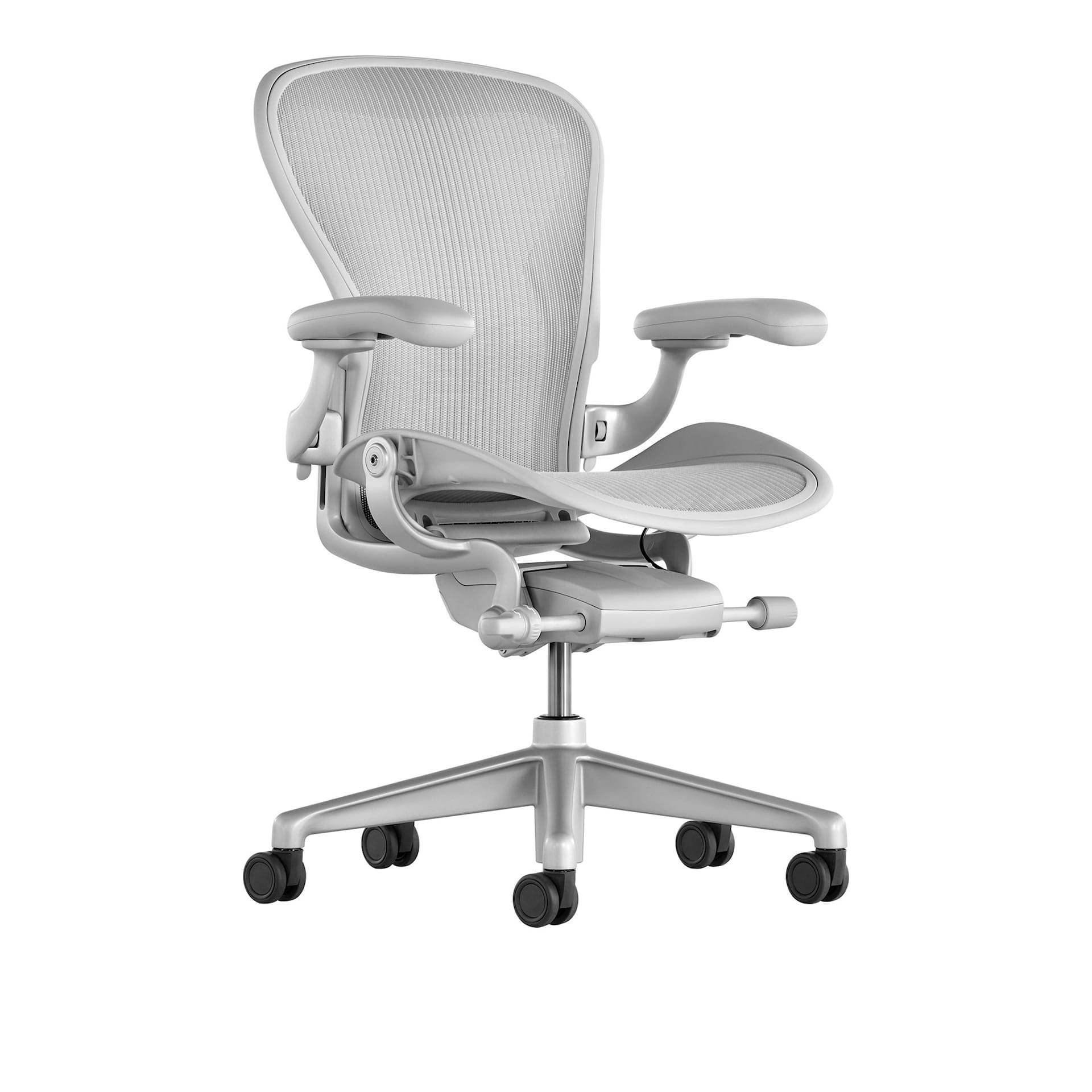 Aeron Chair Basic Back Support - Mineral/Dark Mineral - Herman Miller - NO GA