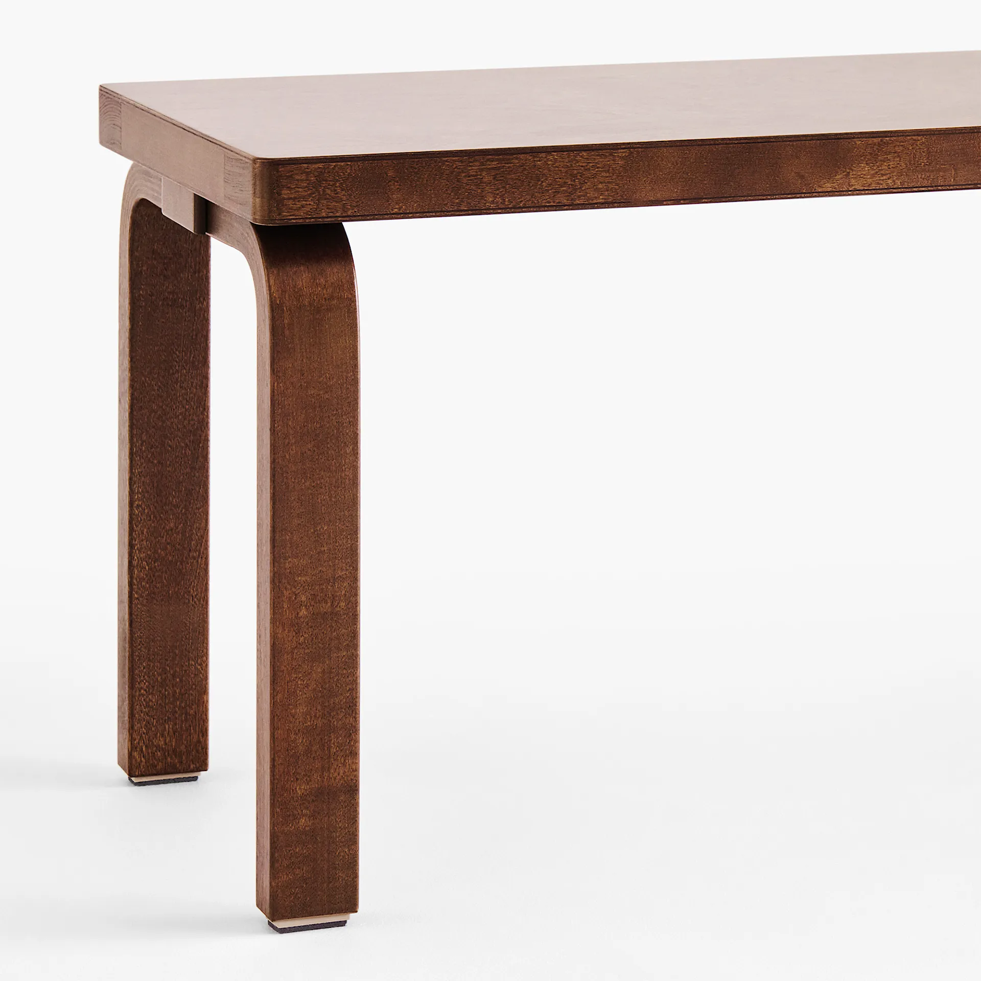 Bench 168B Limited Edition Walnut Stain - Artek - Alvar Aalto - NO GA