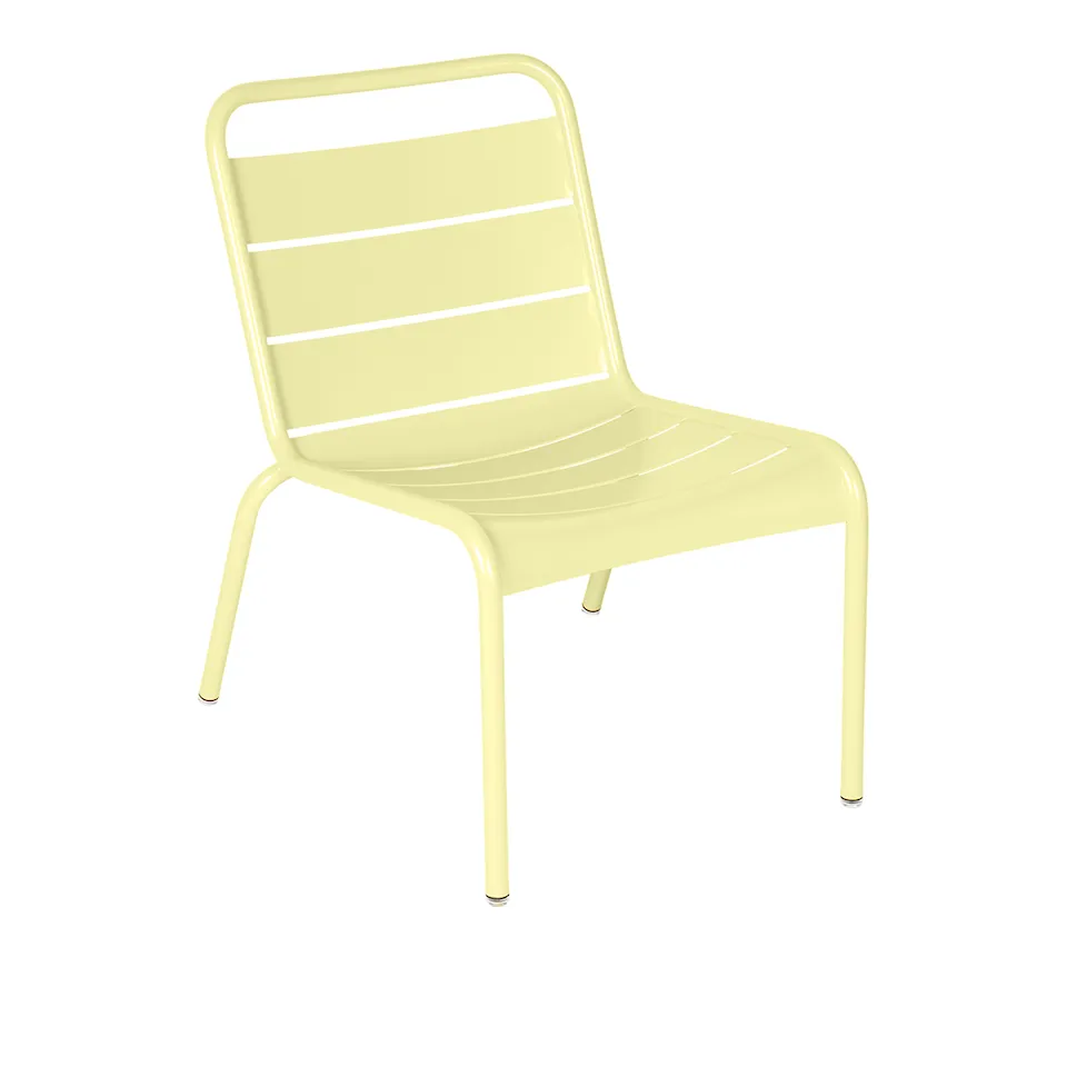 Luxembourg Lounge Chair - Frosted Lemon