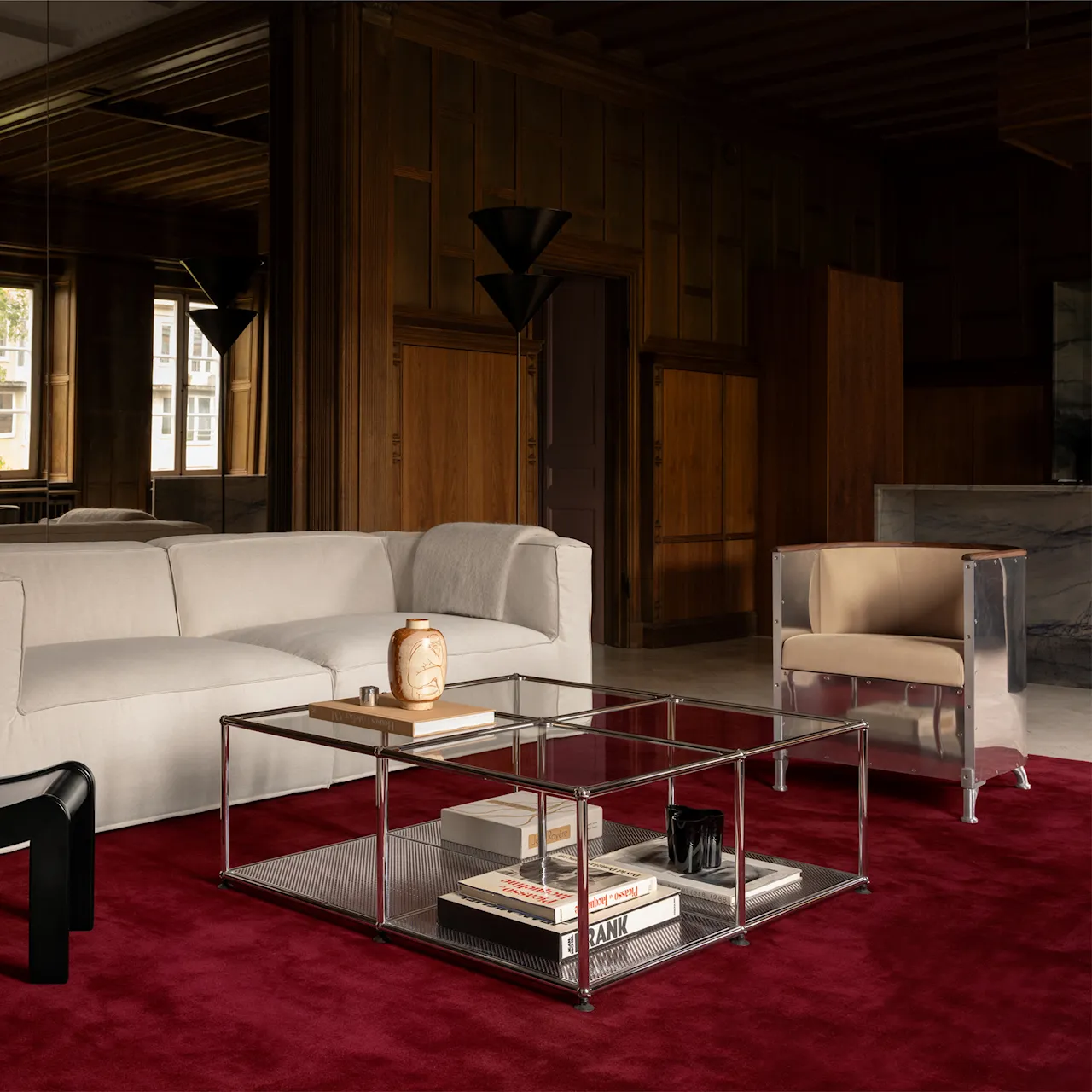 USM Haller sofabord Exclusive Edition 100 x 100 cm