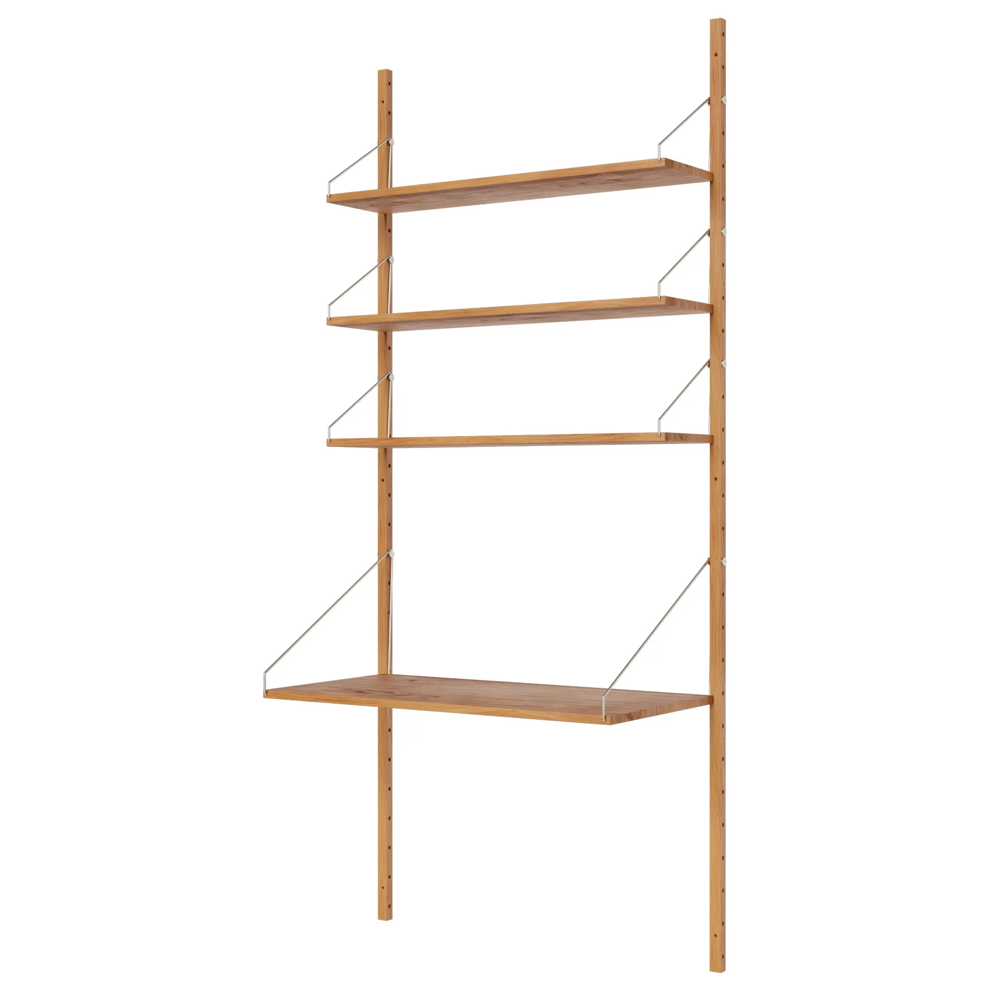 Shelf Library Desk Section 185/80 reolsystem - 4