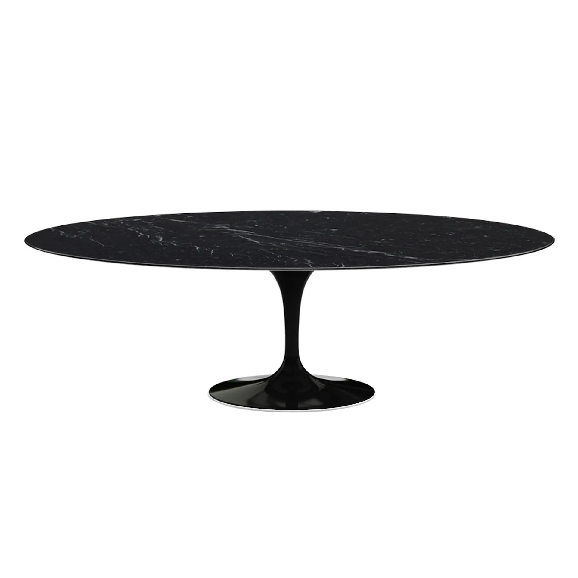 Saarinen Oval Table - Black - Knoll - Eero Saarinen - NO GA