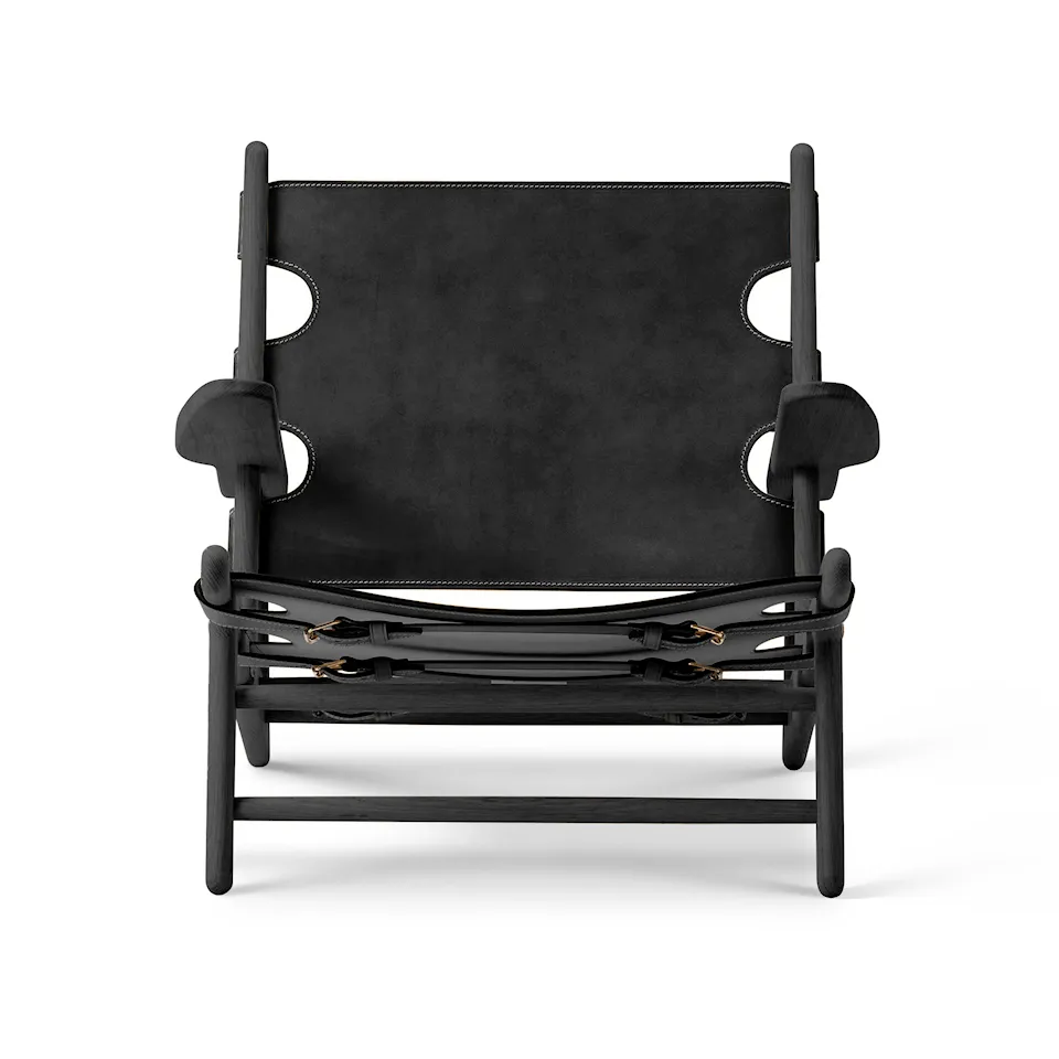 The Hunting Chair lænestol sortlakeret eg