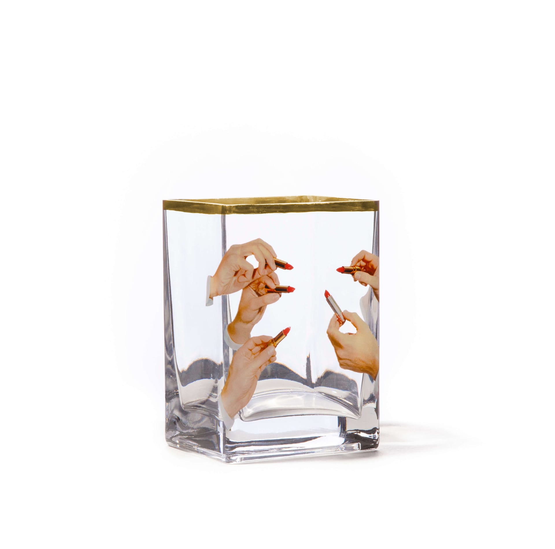 Glass Vase - Lipstick - Seletti - NO GA