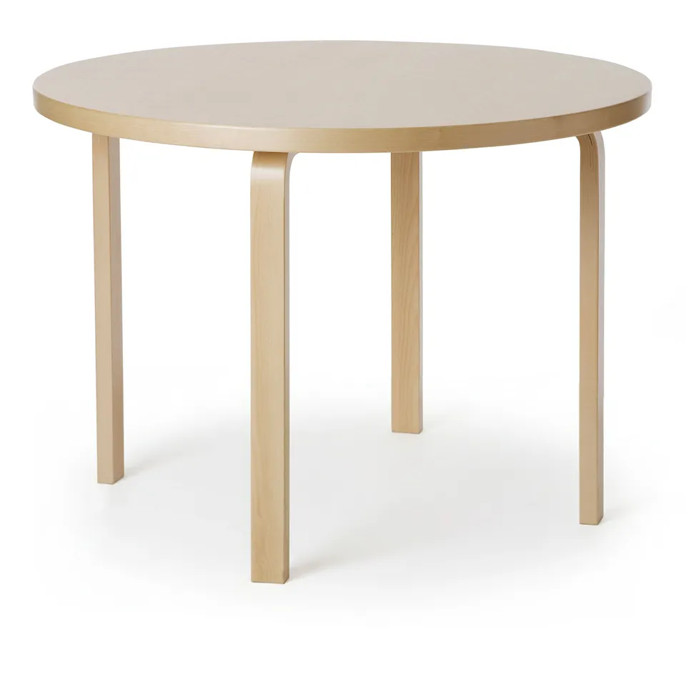 Aalto Table Round 90A ruokapöytä