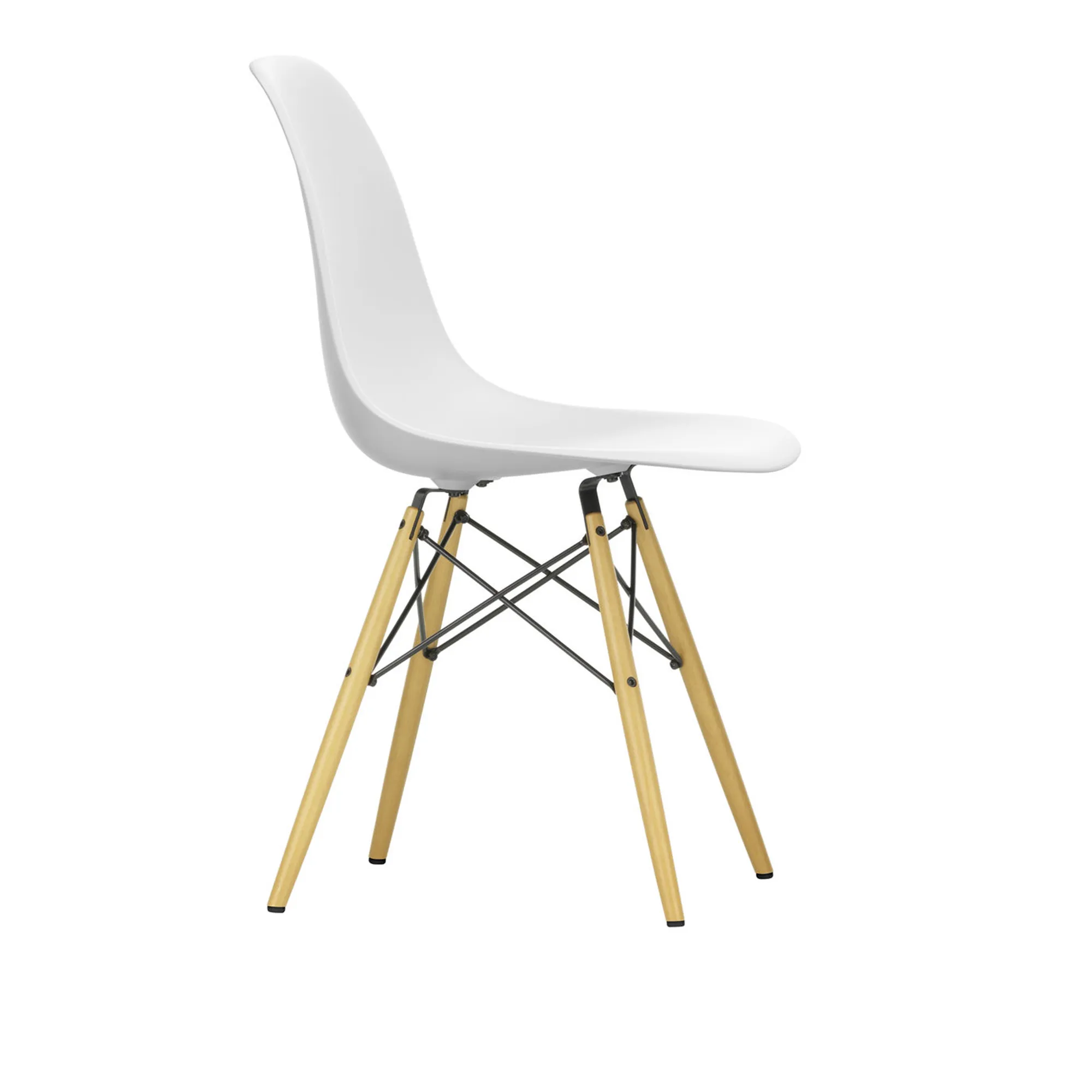 Eames RE Plastic Chair DSW Golden Maple - 1