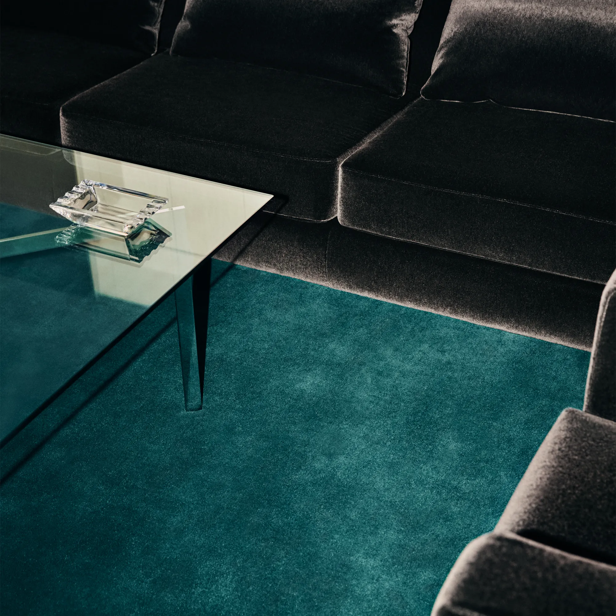 Grand Emerald Green wollen tapijt - 6