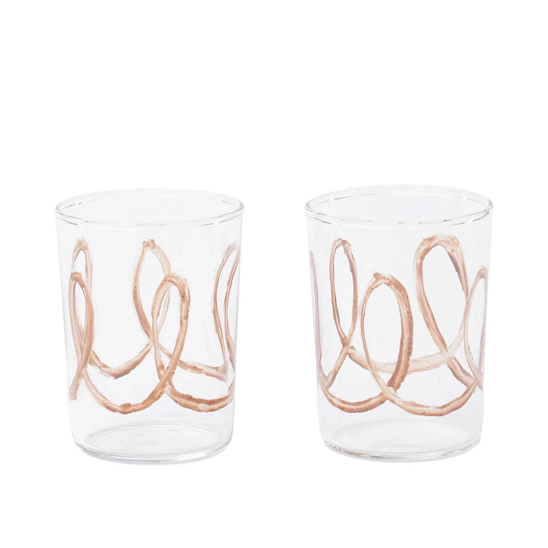 Soft Serve Drinking Glass Set of 2 - NIKO JUNE - NO GA