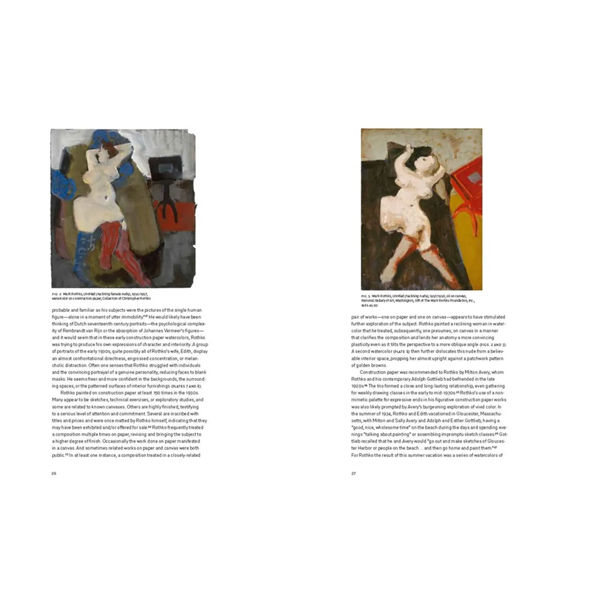 Mark Rothko: Paintings on Paper Art Book - 4