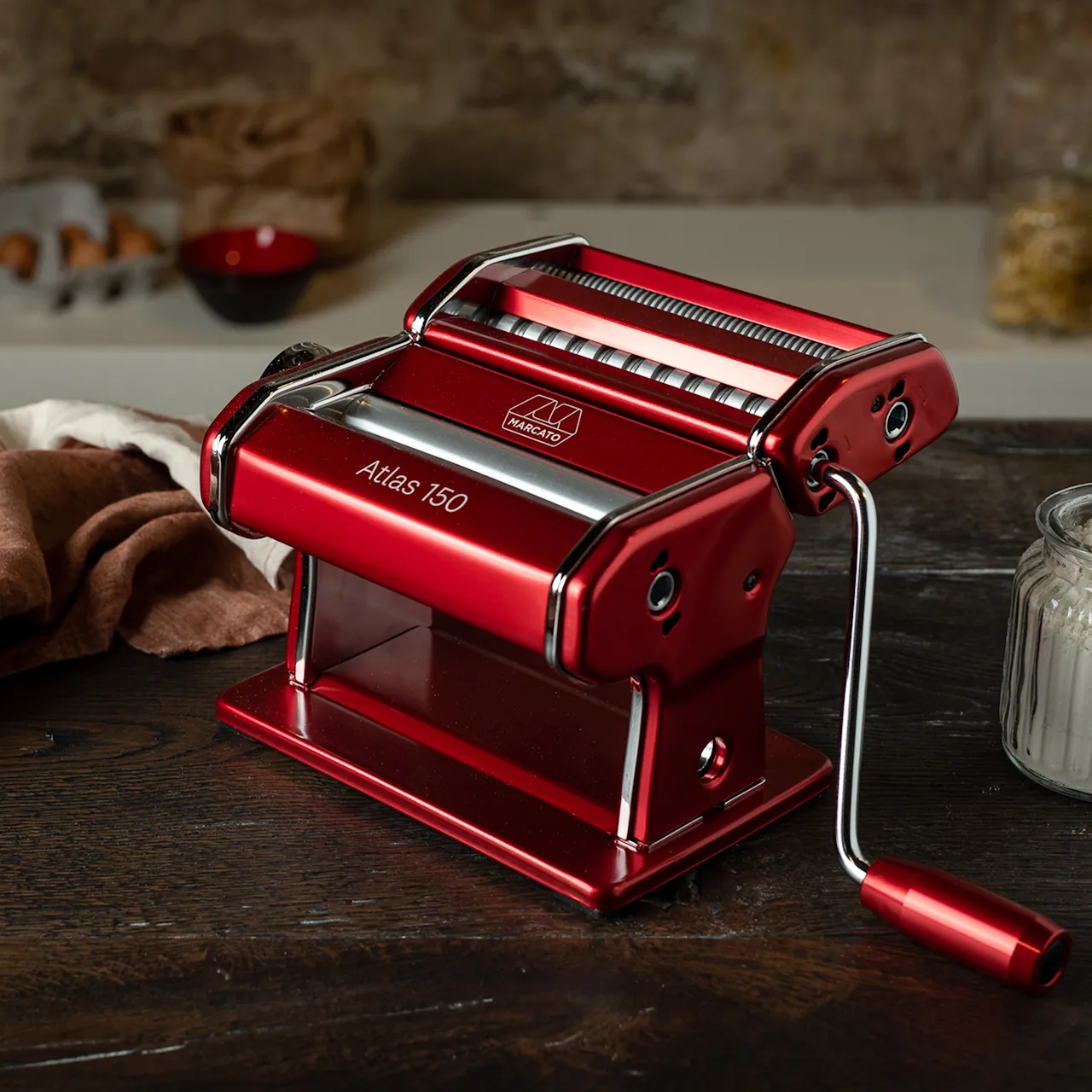 Pasta machine Atlas 150 Red