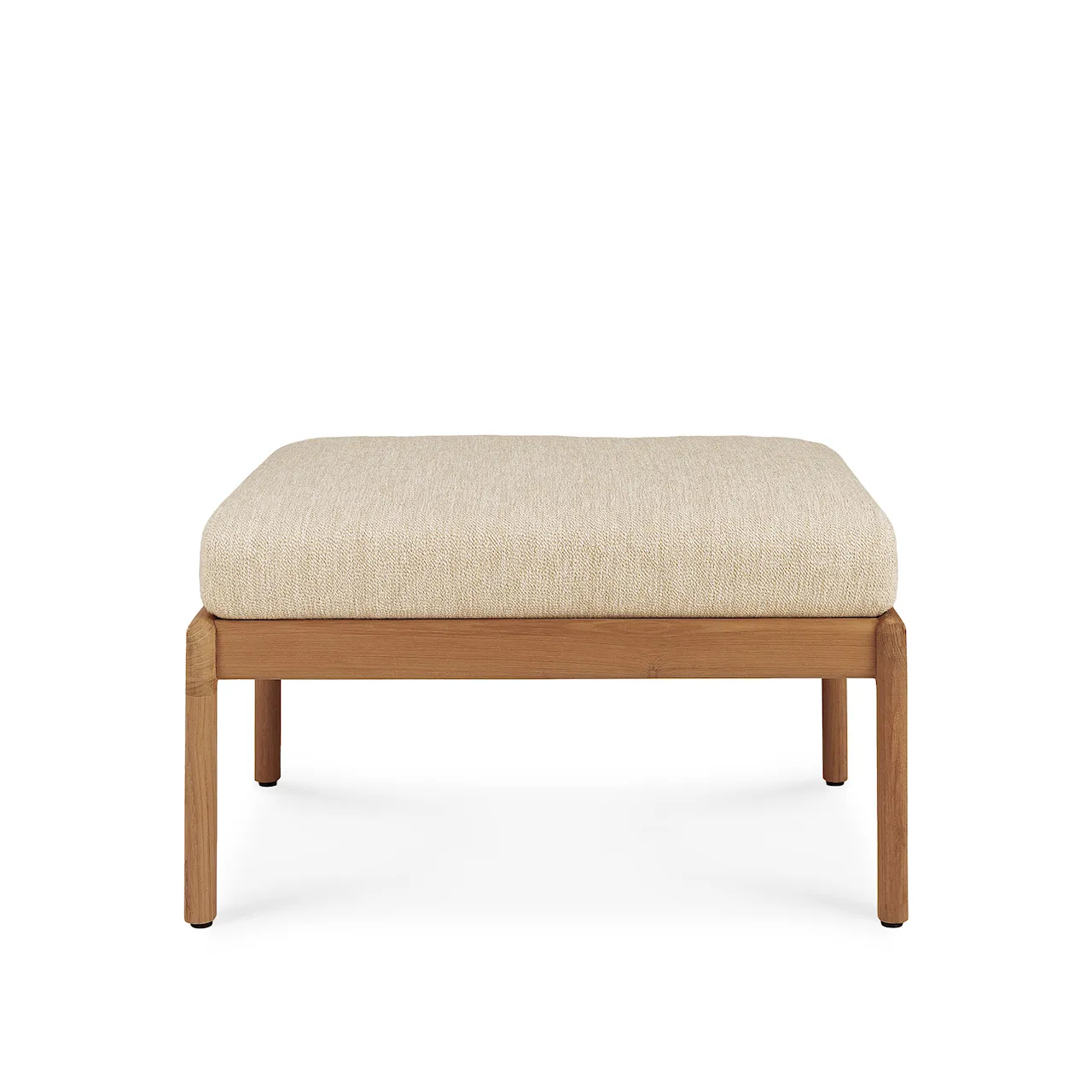 Jack Outdoor Footstool - Teak/Mocha