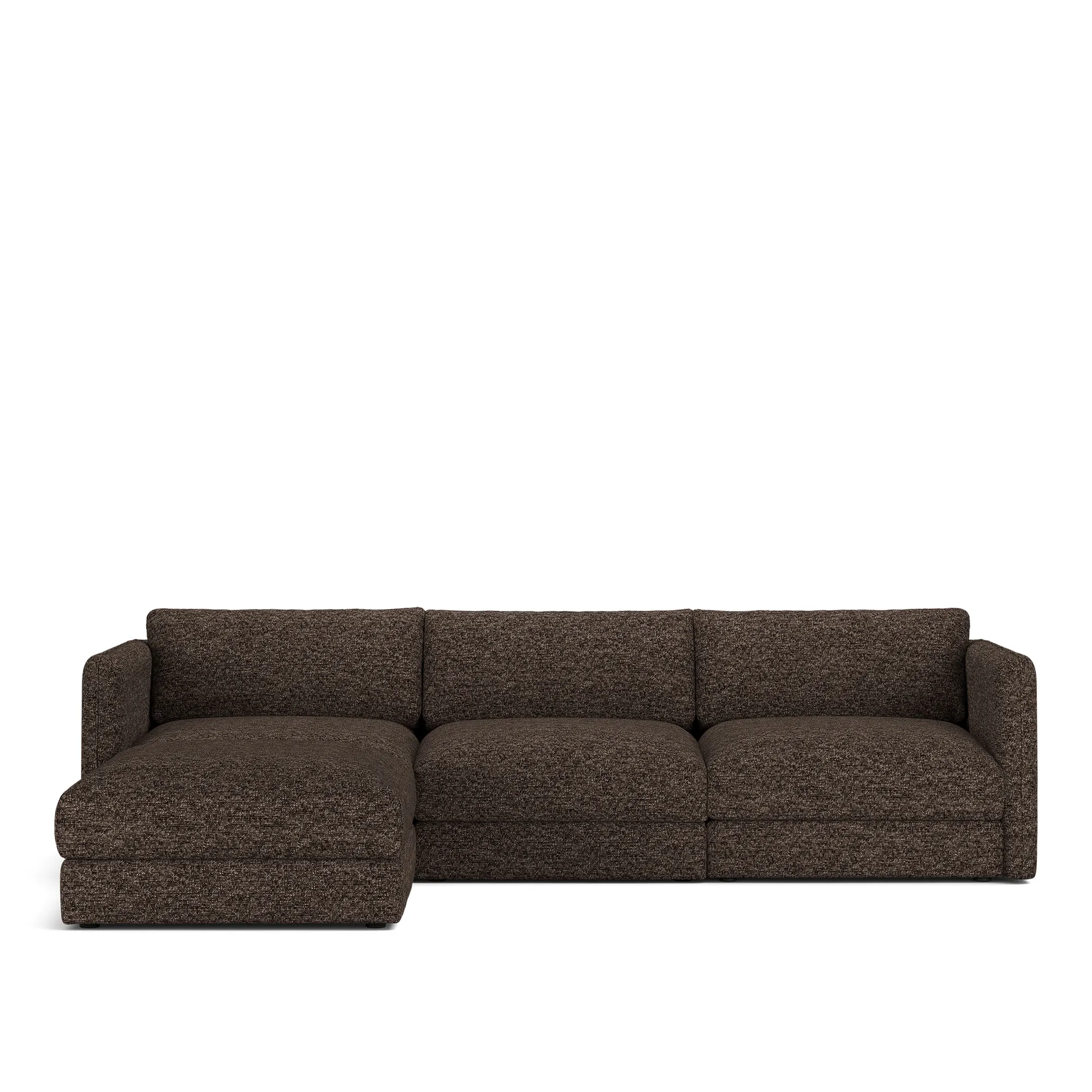 Pavarotti 03 3-personers sofa med fodskammel - 1