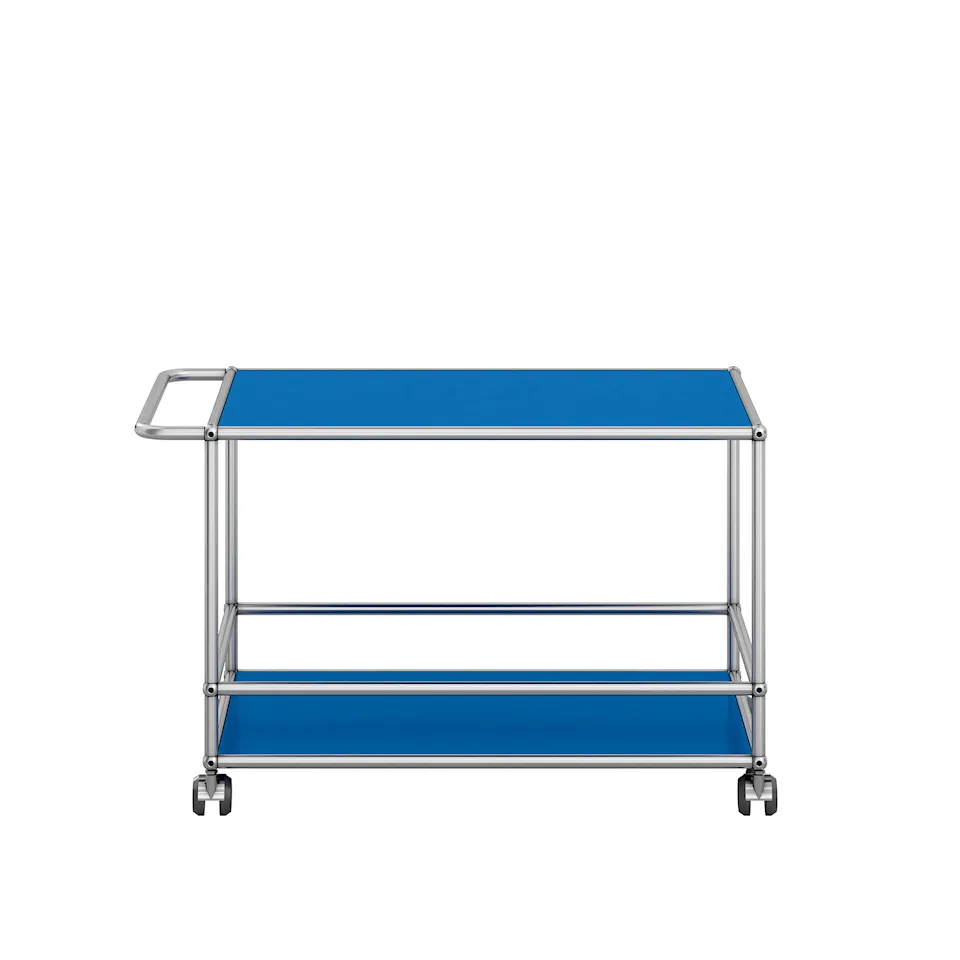 USM Haller 31 Serving Trolley, Gentian Blue