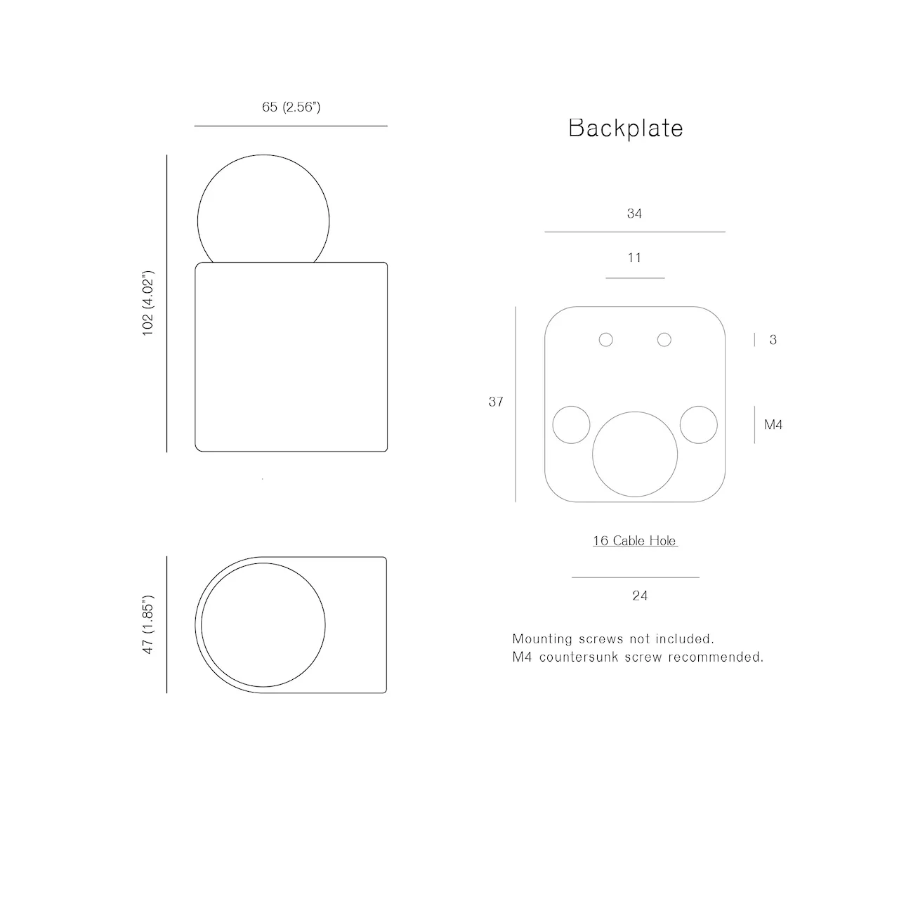 White Porcelain Series D1 White Gloss