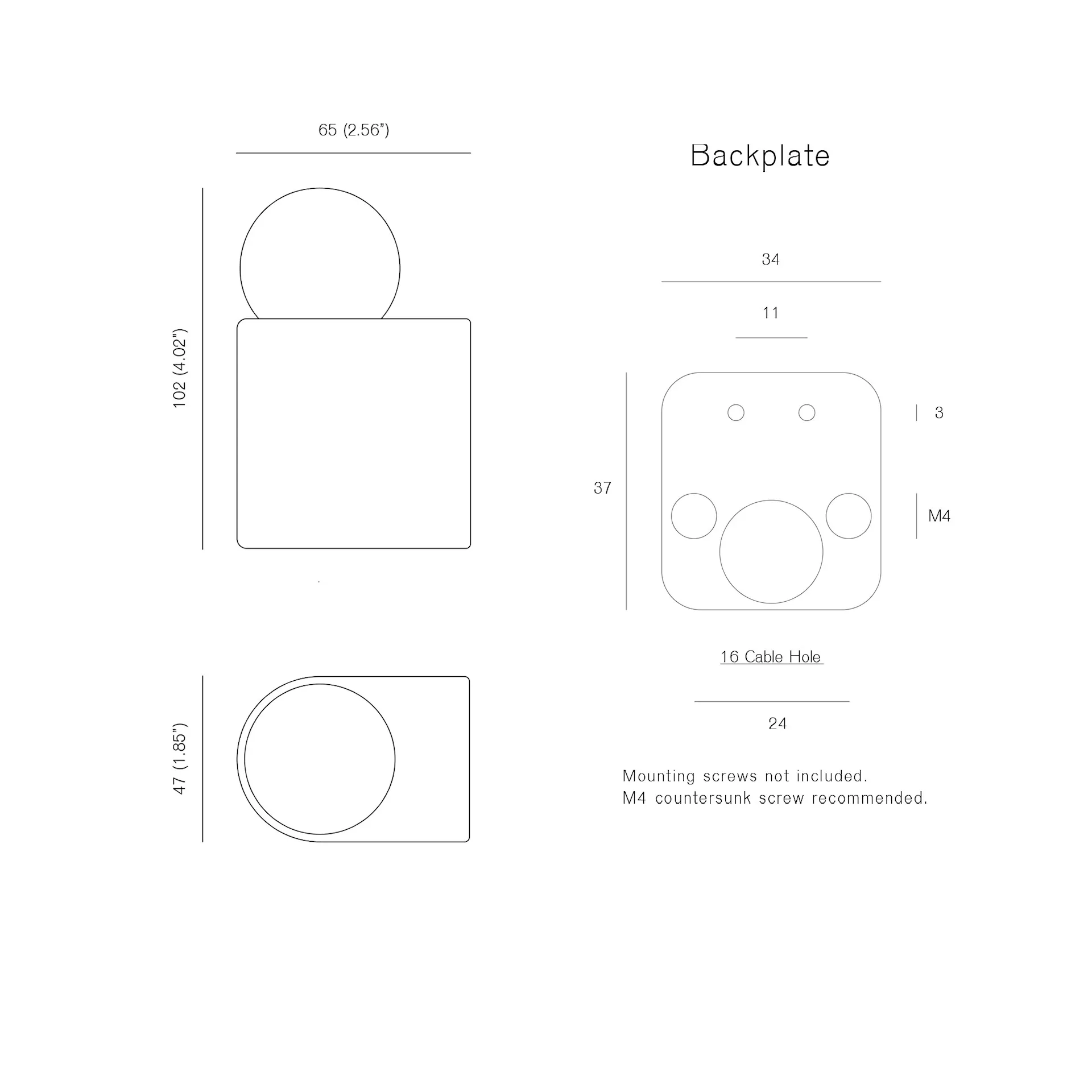 White Porcelain Series D1 White Gloss - Michael Anastassiades - Michael Anastassiades - NO GA