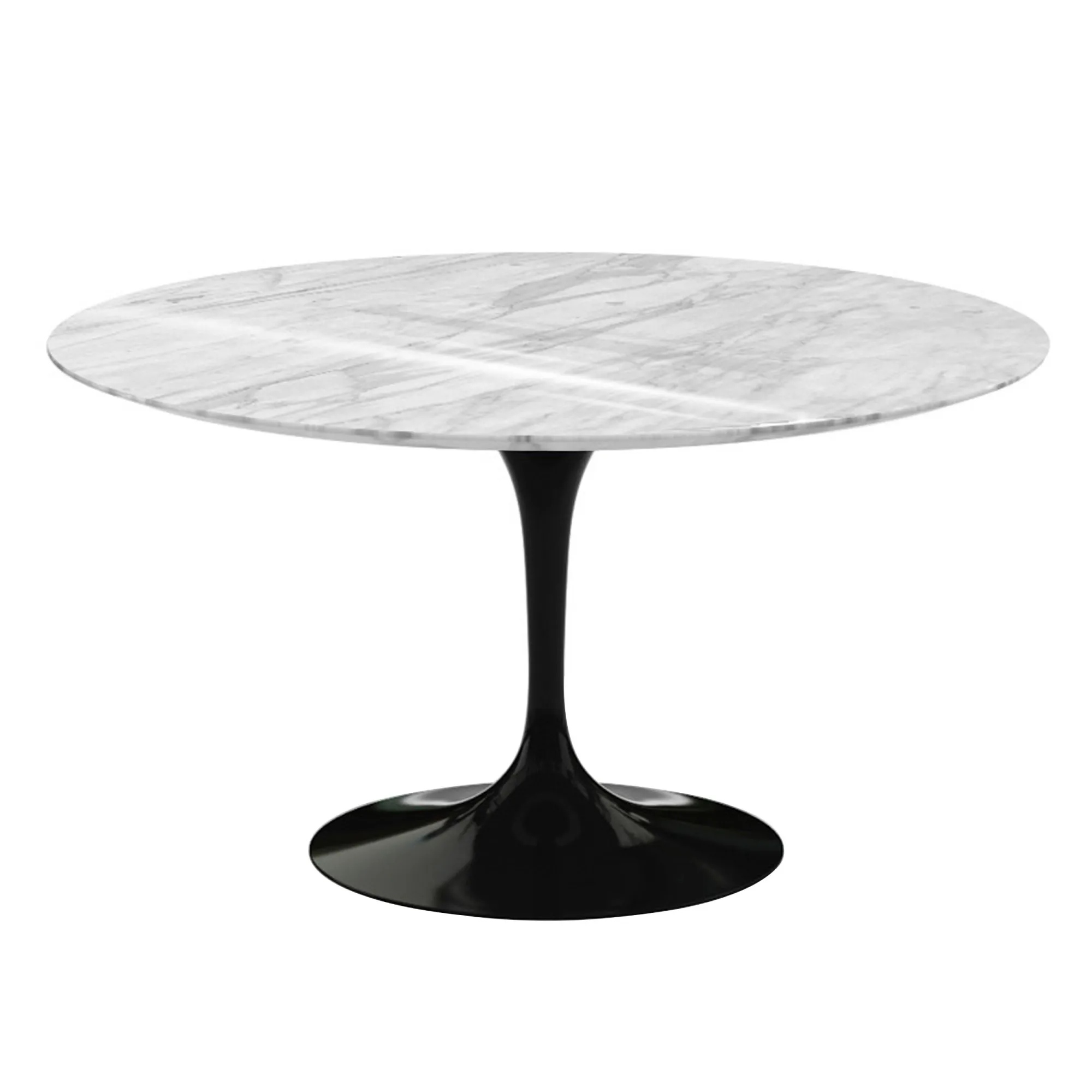 Saarinen Round Dining Table Ø 137 cm Black - 1