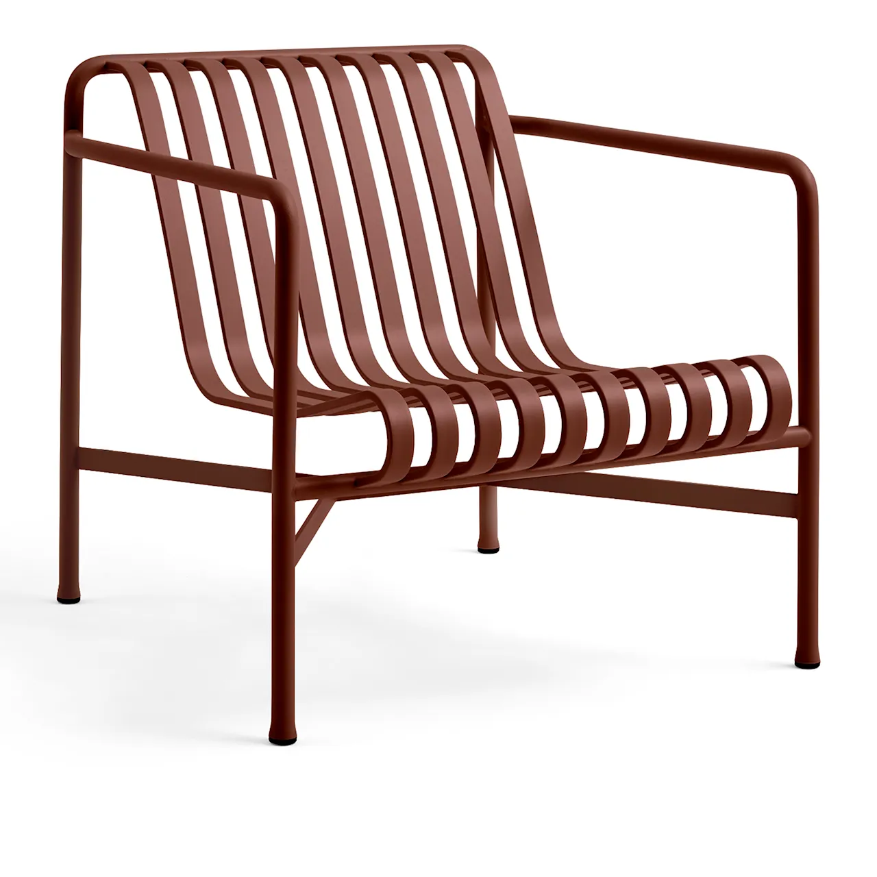 Palissade low lounge chair - Hot Galvanised