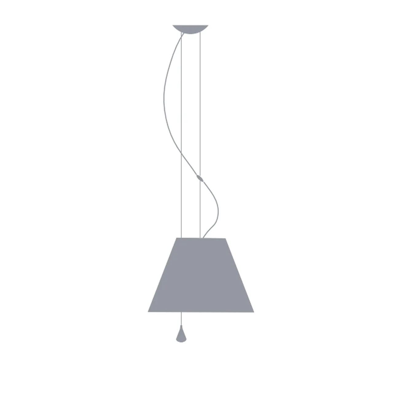 Costanza Pendant Steel Counterweight