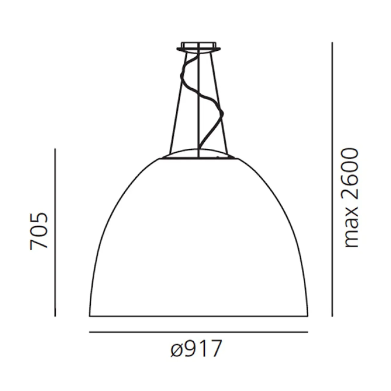 Nur 1618 Acoustic Pendant lamp