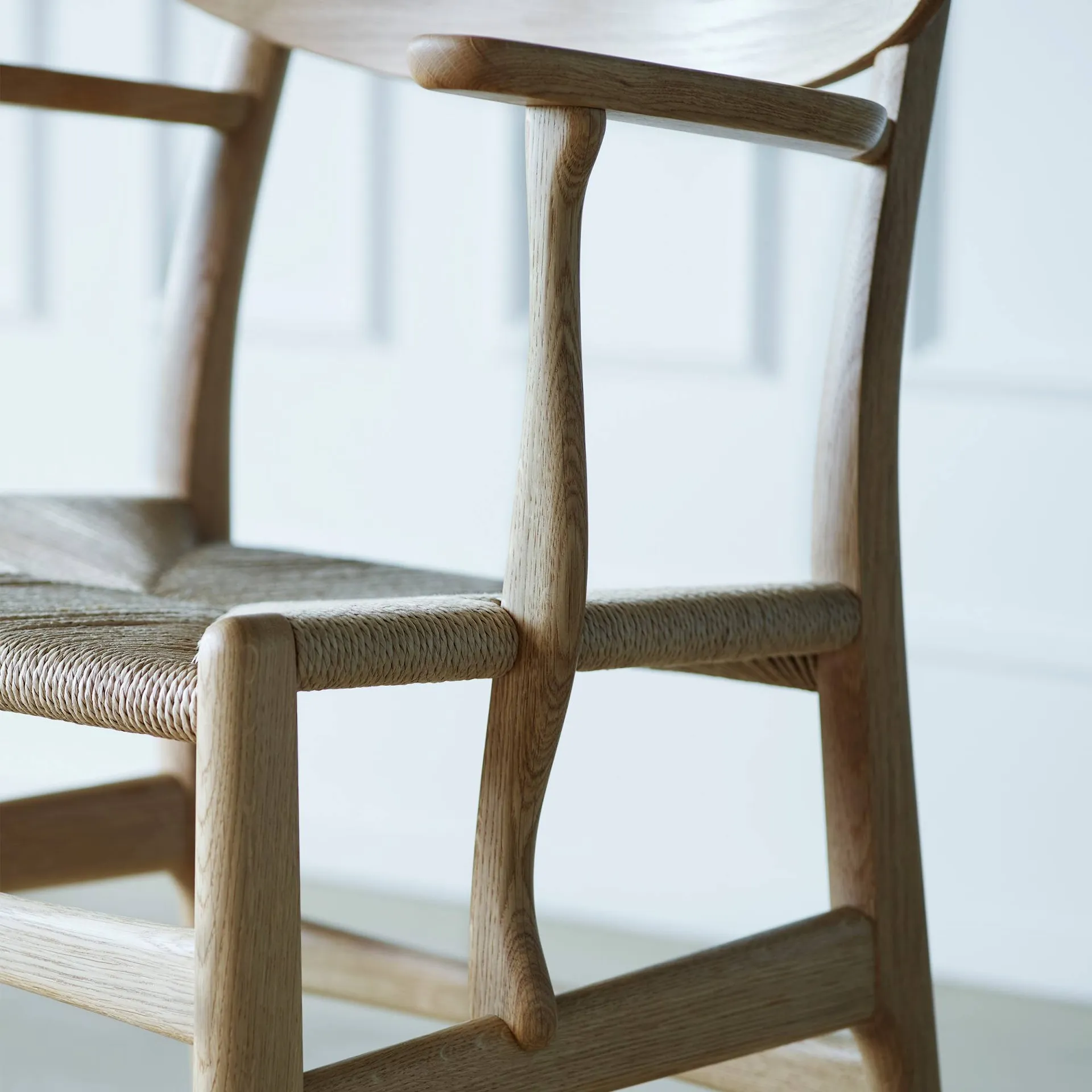 CH26 - Oak/Natural Cord - Carl Hansen - Hans J. Wegner - NO GA