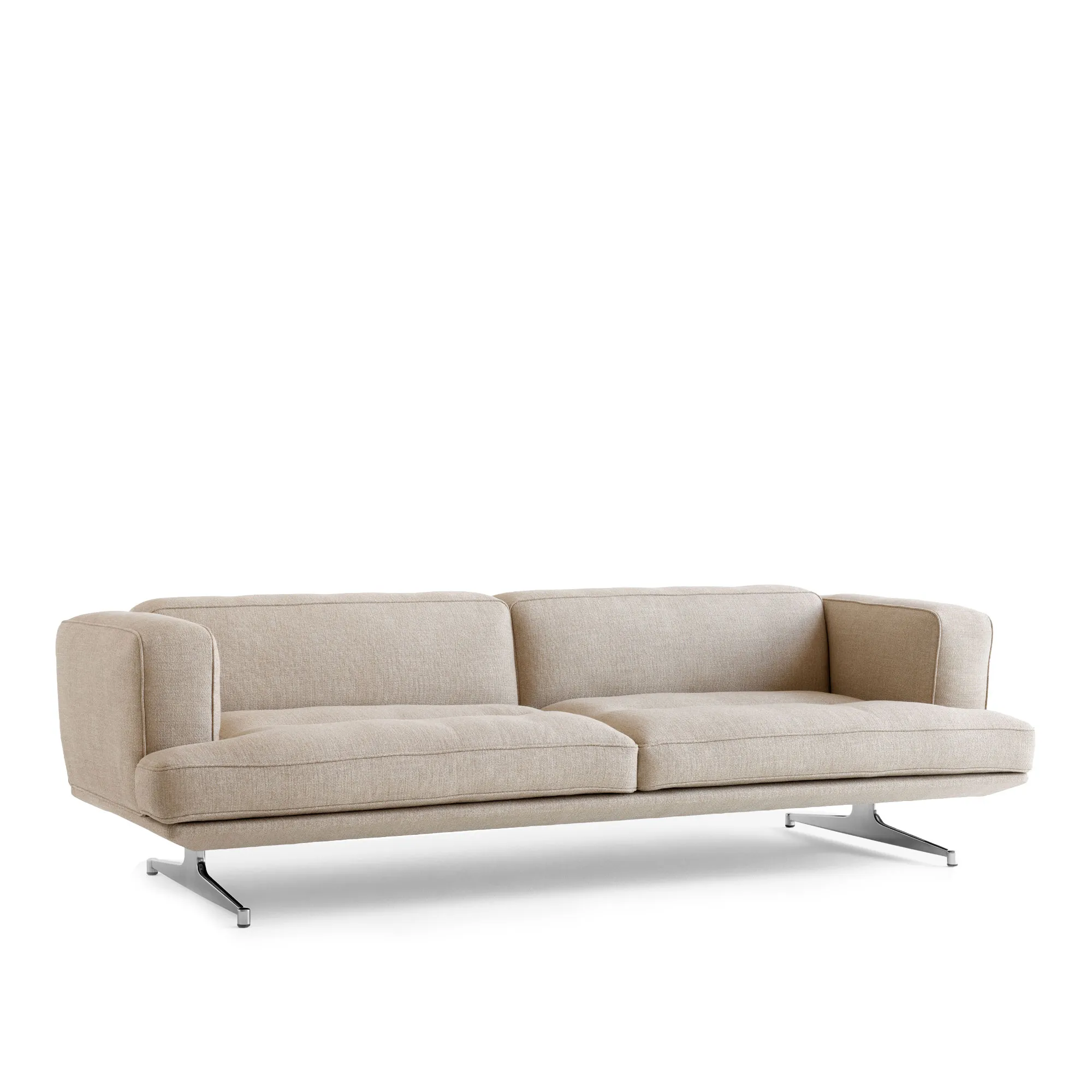 Inland AV23 3-personers sofa aluminium - 1