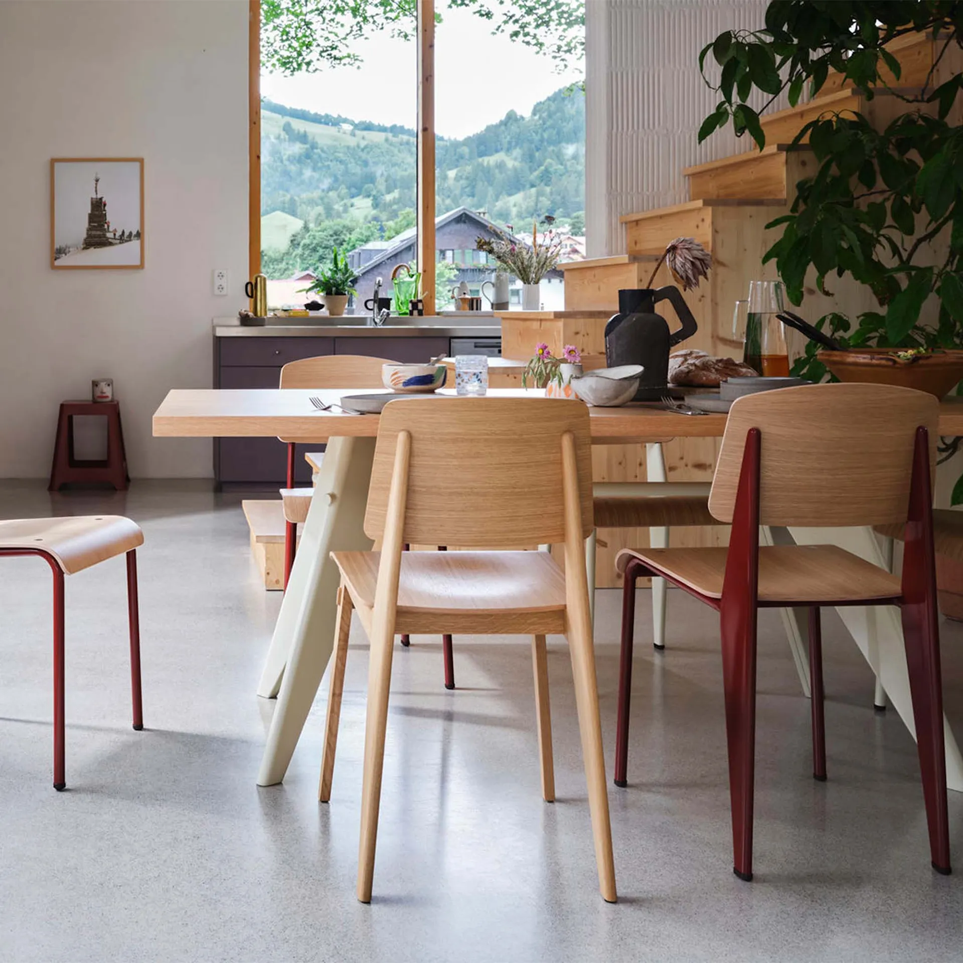 EM Table 200 cm - Vitra - Jean Prouvé - NO GA