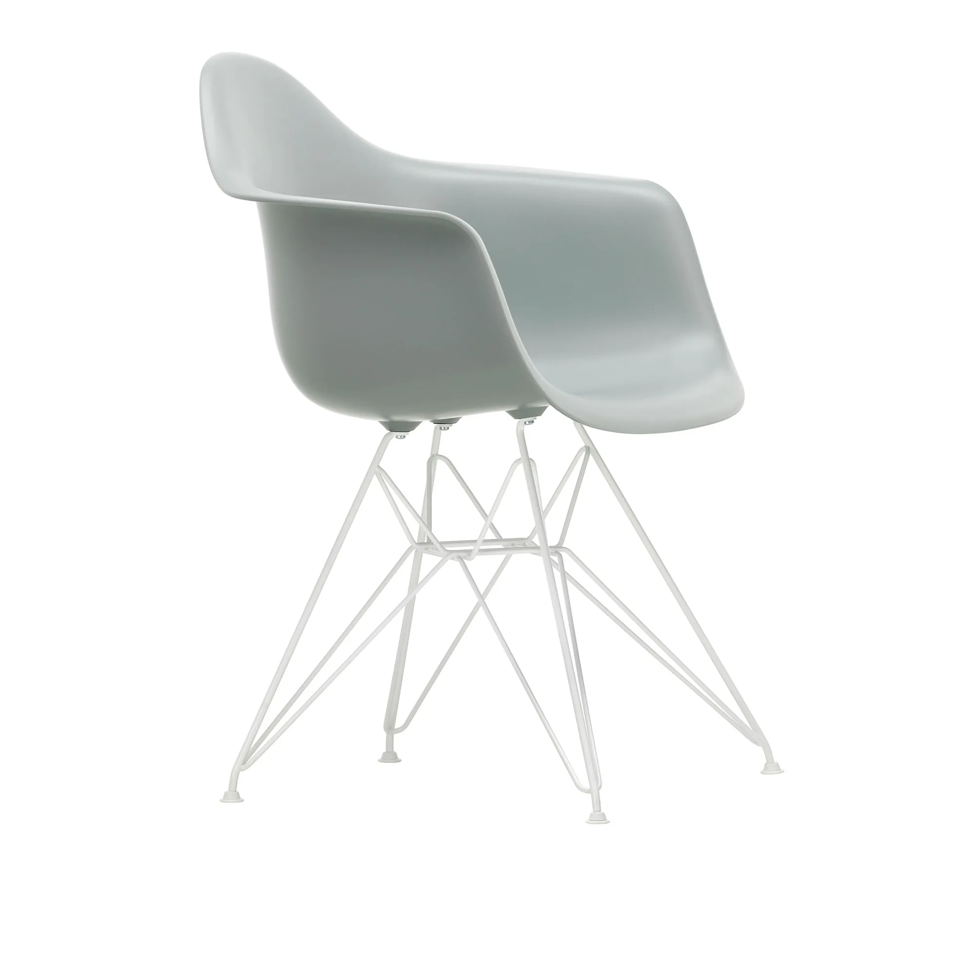 Eames RE Plastic Armchair DAR spisestuestol White - 1