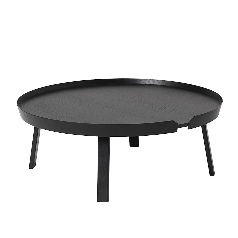 Around Coffee Table - XL, Finish - Black