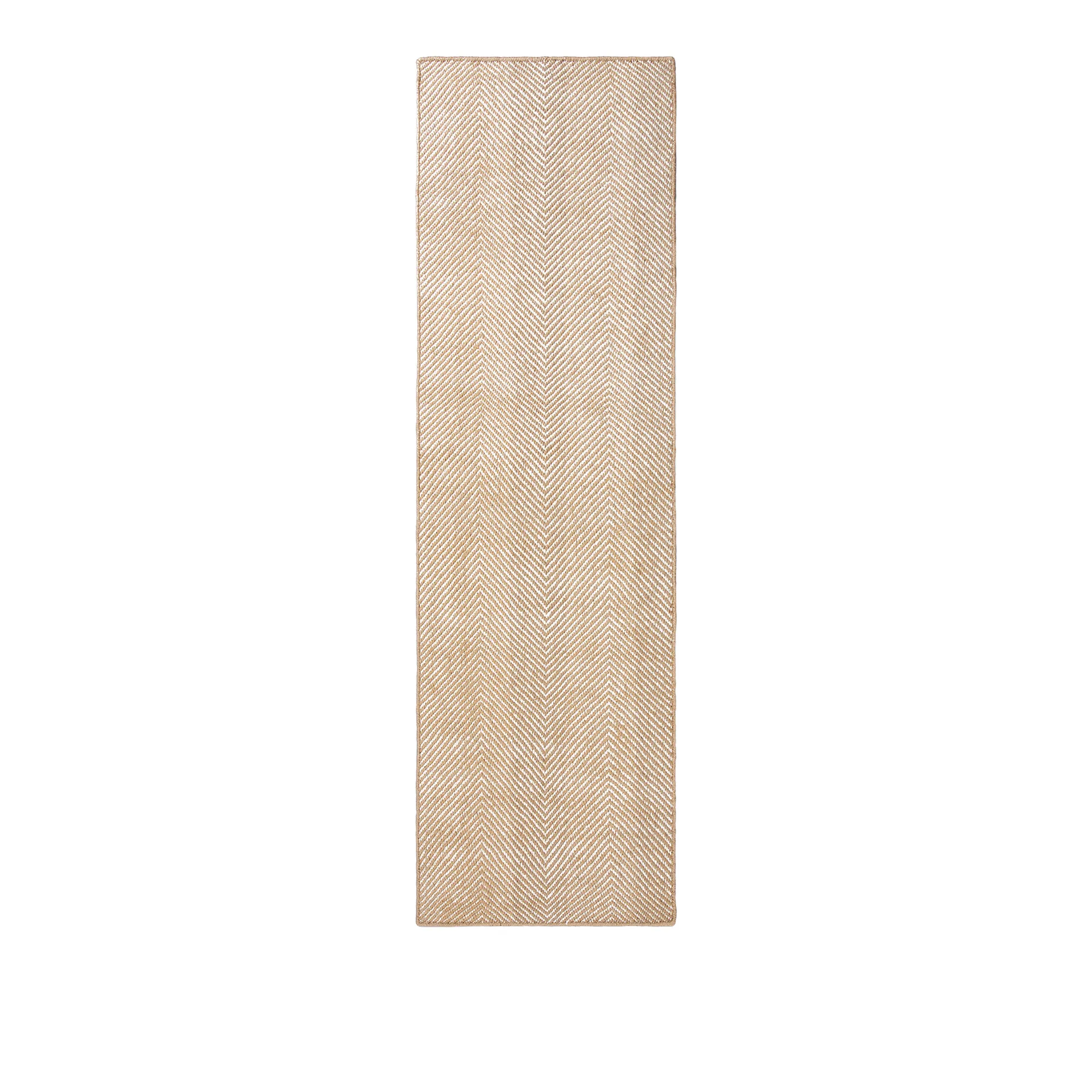 Jute Herringbone Natural/Cream juoksija