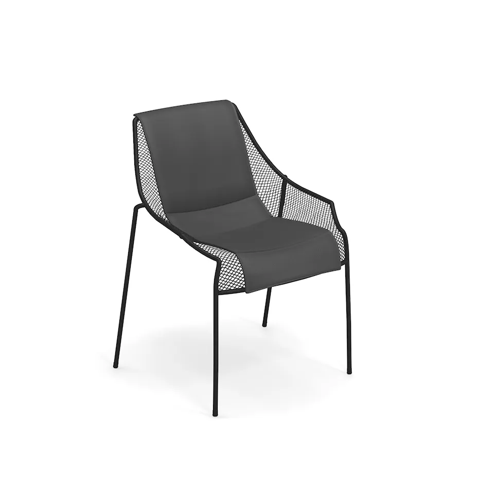 Heaven Chair, Black, Cushion: Dark Grey