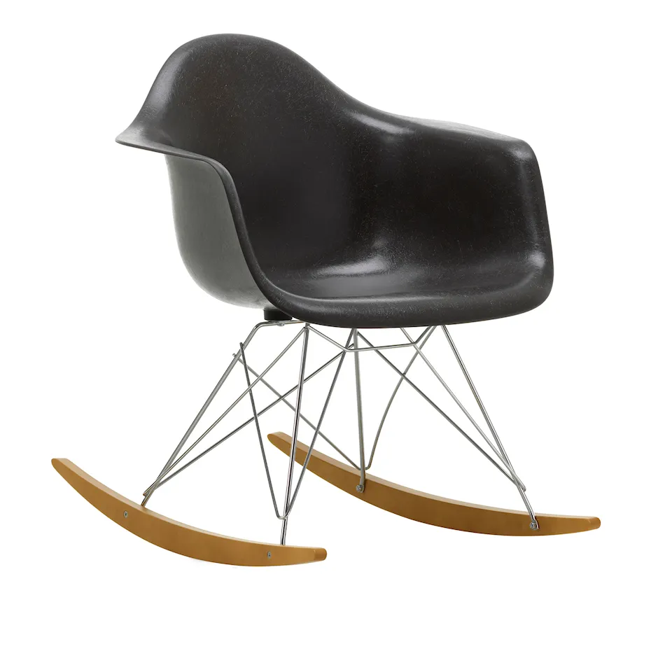 Eames Fiberglass Armchair RAR gyngestol